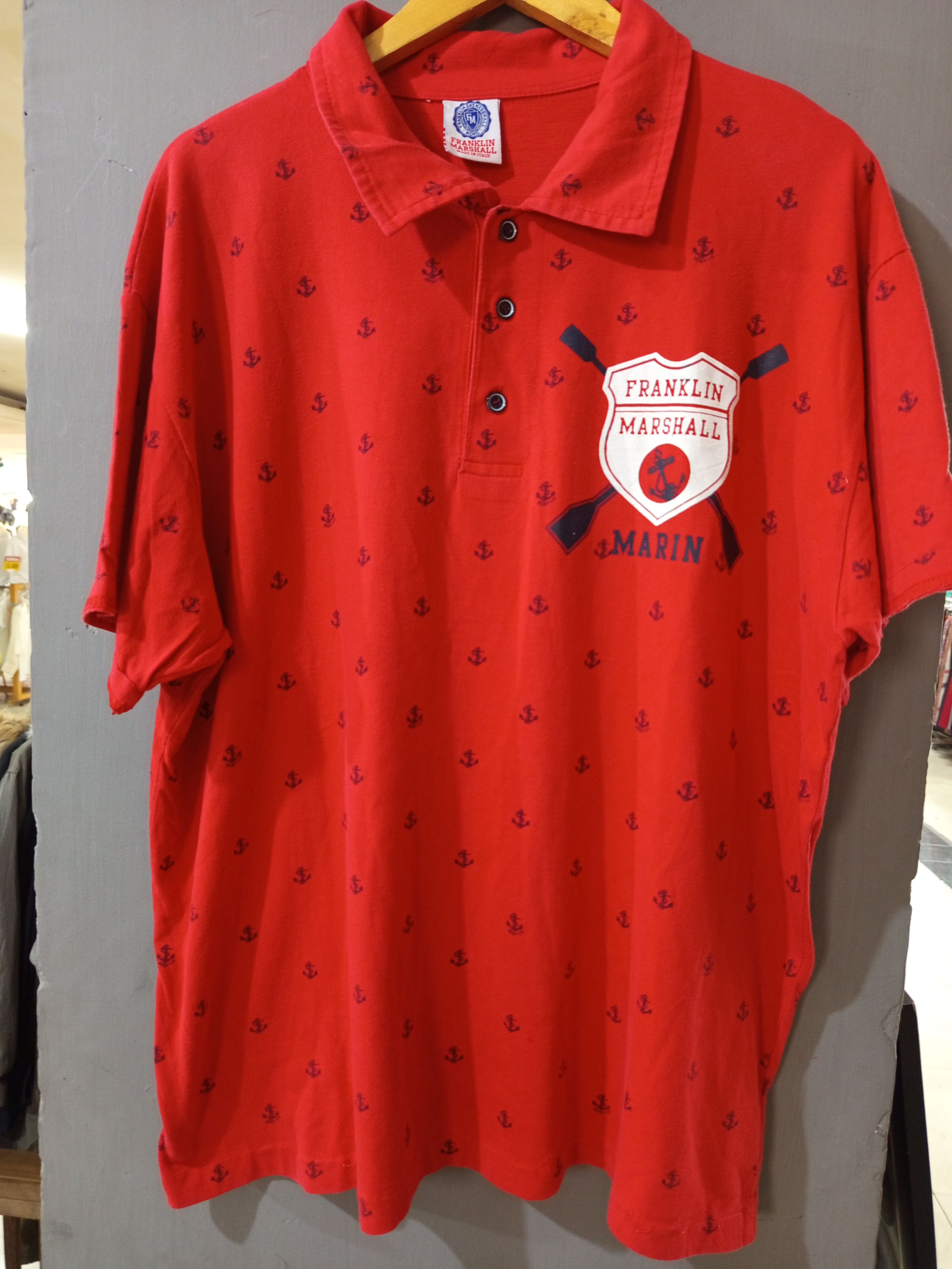 Franklin & Marshall Franklin Marshall Marin Polo Shirt Single Stitch Size US L / EU 52-54 / 3 - 2 Thumbnail