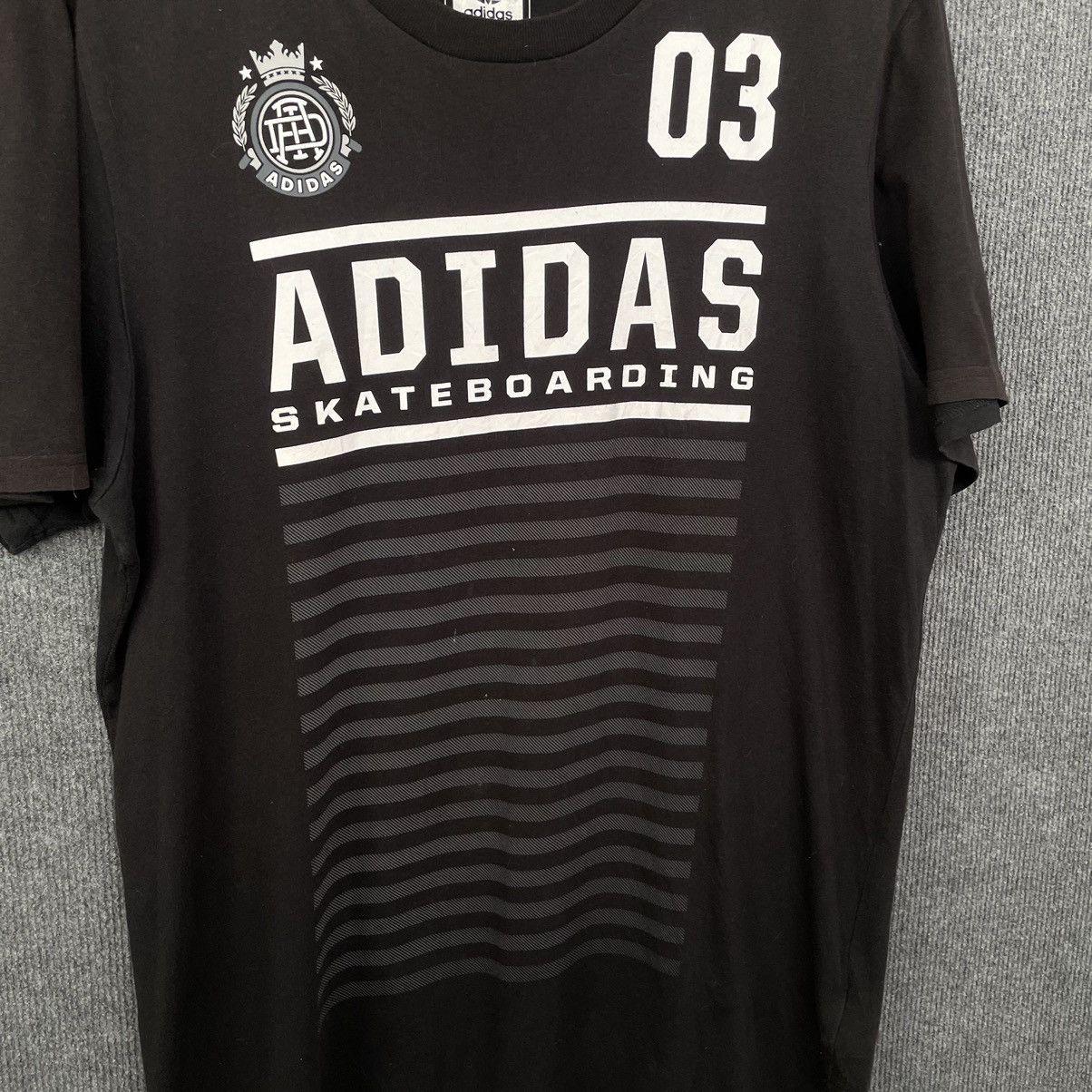 Adidas Adidas Skateboarding T Shirt Size US L / EU 52-54 / 3 - 2 Thumbnail