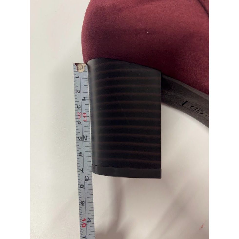 Other GIANI BERNINI/ Tall / Block Heel / Burgundy / Wine / Italian Size US 10 / IT 40 - 5 Thumbnail