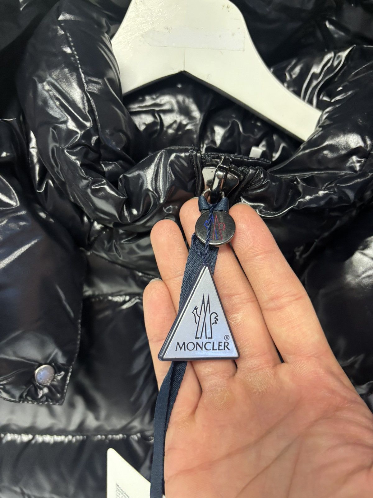 Moncler Moncler Maya Giubbotto jacket size 4 new black Size US L / EU 52-54 / 3 - 6 Thumbnail