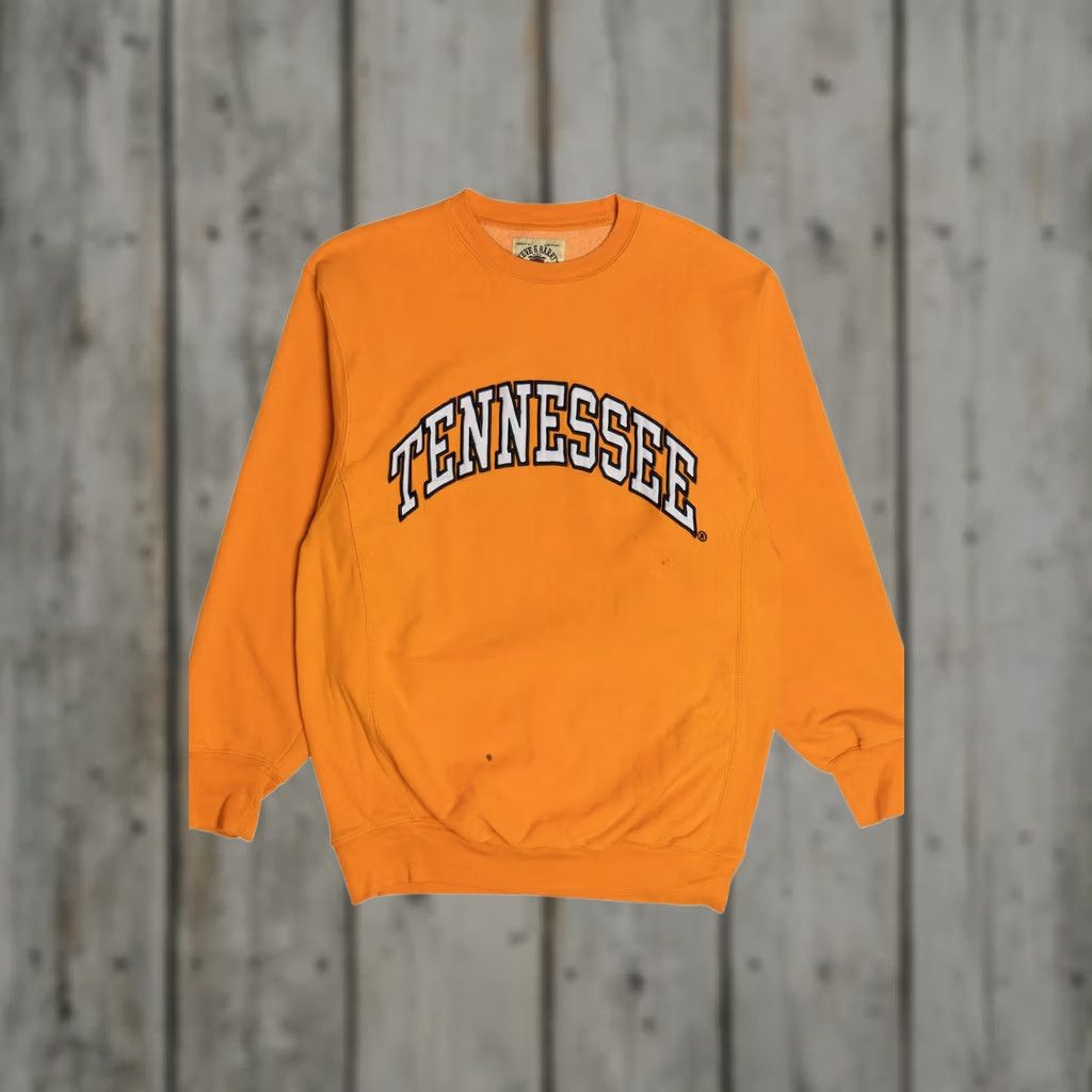 Vintage VINTAGE Tennessee University Of Tennessee College Sweatshirt Shirt Medium Orange Size US M / EU 48-50 / 2 - 1 Thumbnail