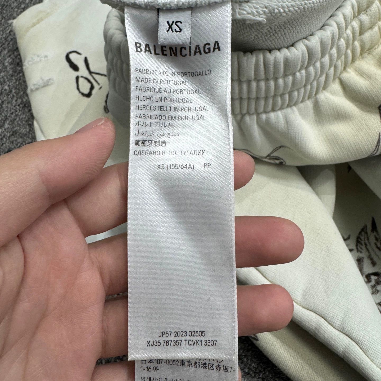 Balenciaga Balenciaga All Over Tattoo Print Track Pants XS Size 25" / US 0 / IT 36 - 3 Thumbnail