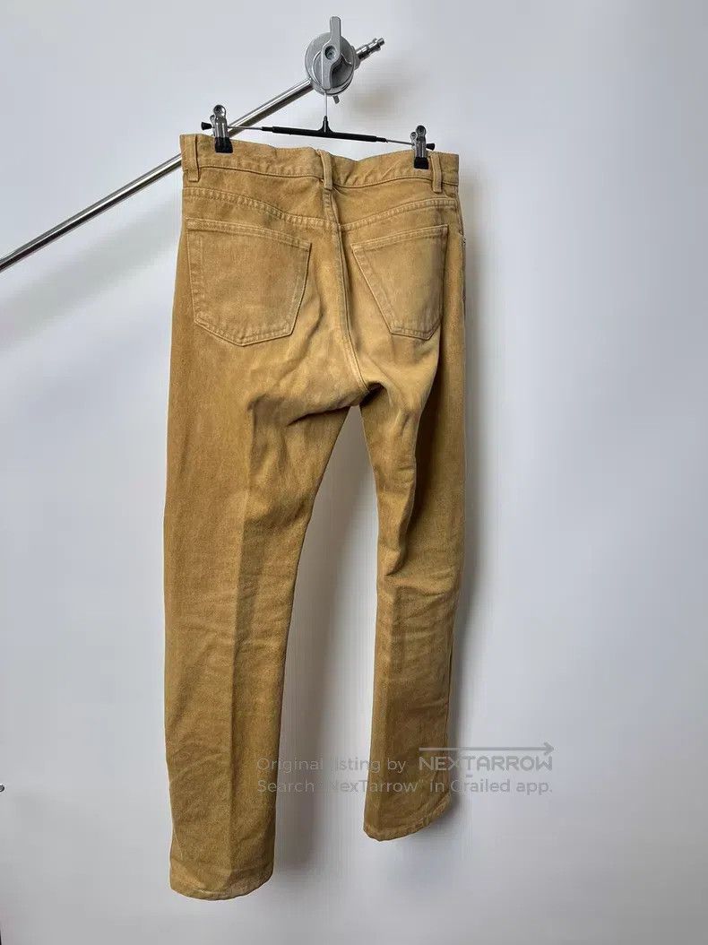Helmut Lang Helmut Lang Brown Yellow Denim Pants Size US 30 / EU 46 - 5 Thumbnail