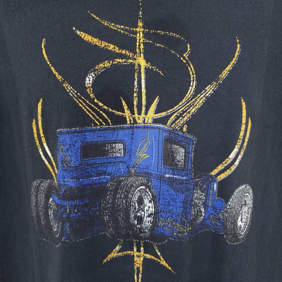 Vintage Vintage Model T Ford Coupe T Shirt Mens Size XL Black 90s Size US XL / EU 56 / 4 - 2 Thumbnail