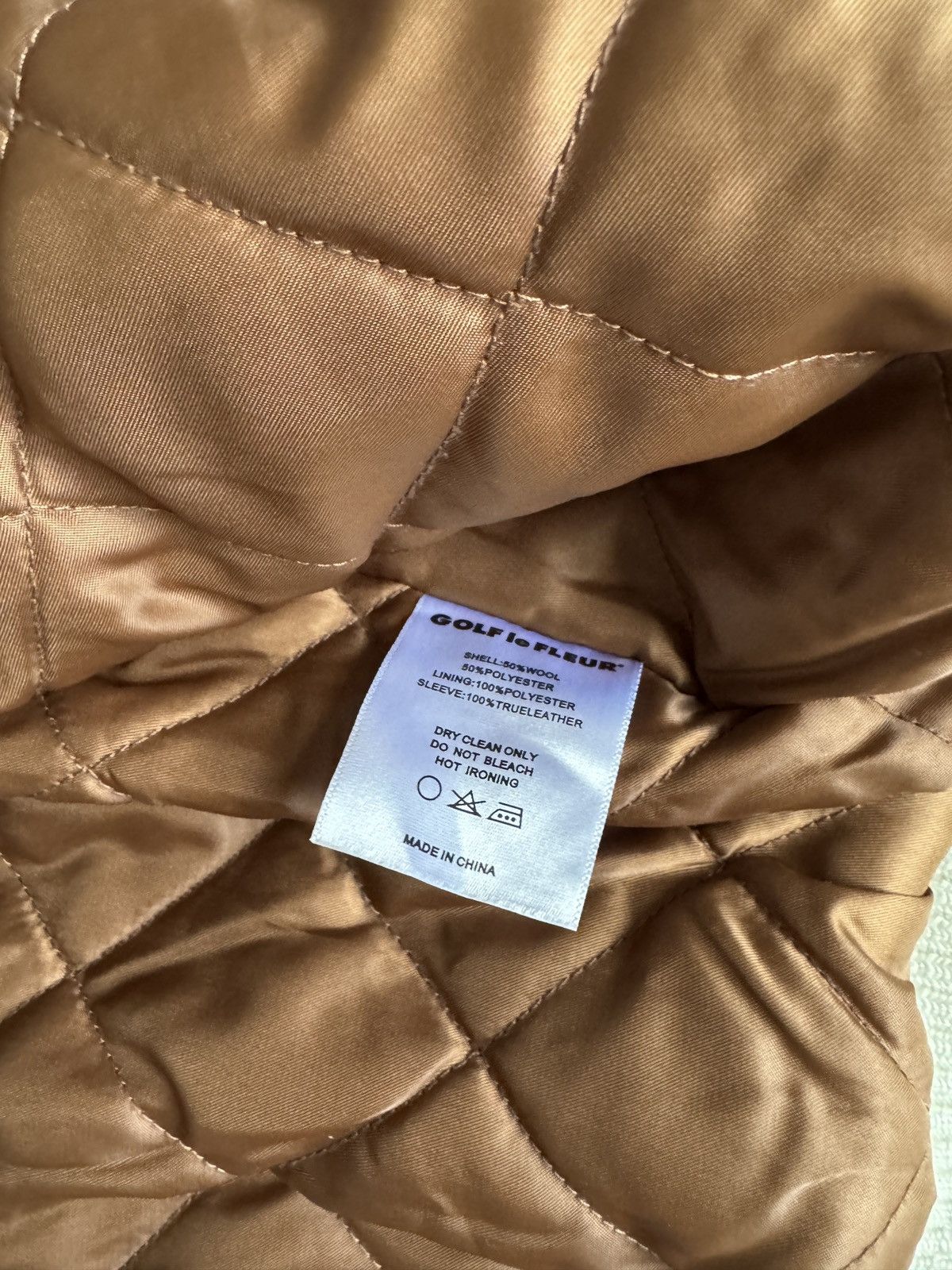 Golf le Fleur Golf le fleur leather jacket call me if you get lost Size US M / EU 48-50 / 2 - 4 Thumbnail