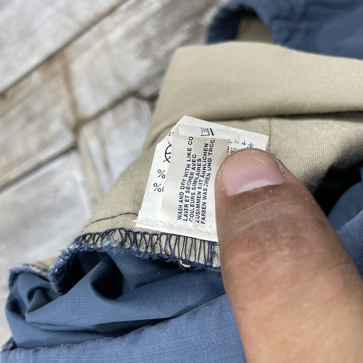 Gap × Vintage Vintage Gap Baggy Cargo Pant Size US 35 - 15 Thumbnail