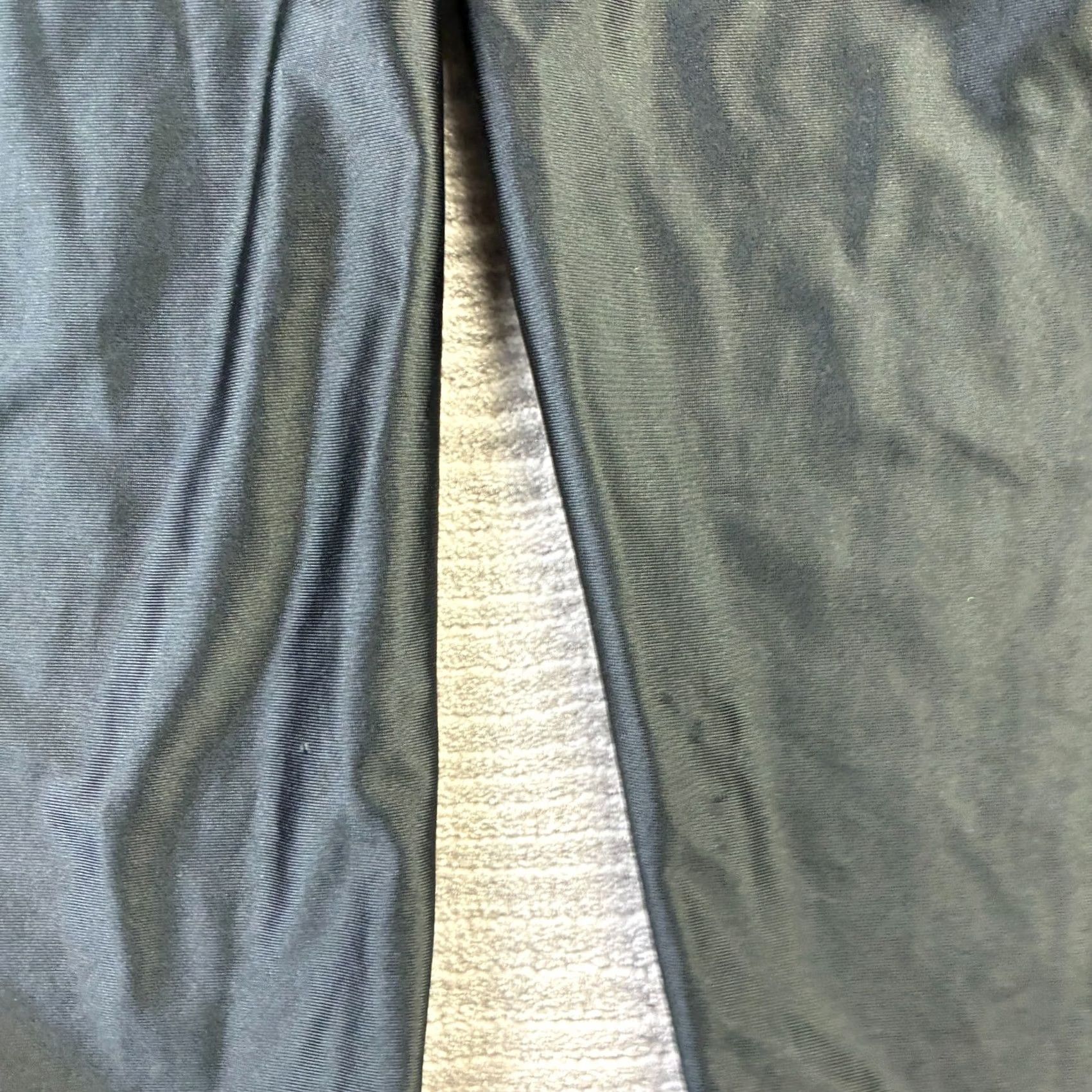 Nike VINTAGE Nike Pants Mens M Black Tear Away Shiny Dazzle Y2K Snap On Track Pants Size US 31 - 5 Thumbnail