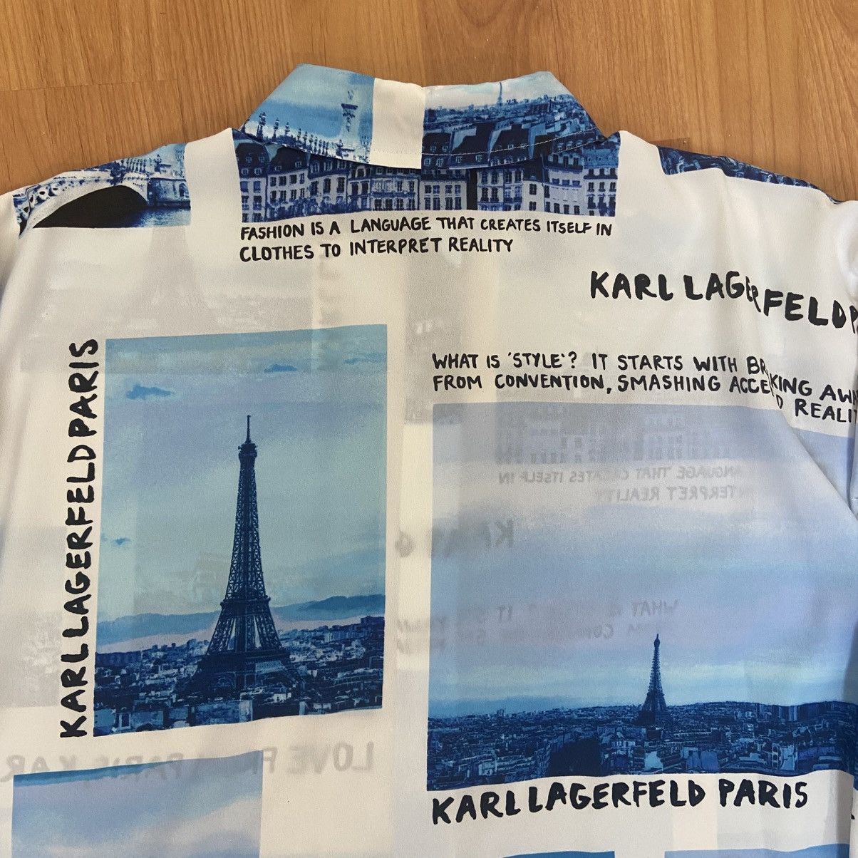 Karl Lagerfeld Karl Lagerfeld Paris Button Front Shirt Women’s XS Size XS / US 0-2 / IT 36-38 - 5 Thumbnail