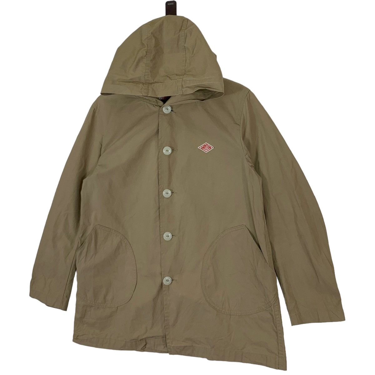 Danton VINTAGE DANTON VETEMENTS DE TRAVAIL BUTTON HOODIE JACKET Size US S / EU 44-46 / 1 - 2 Thumbnail