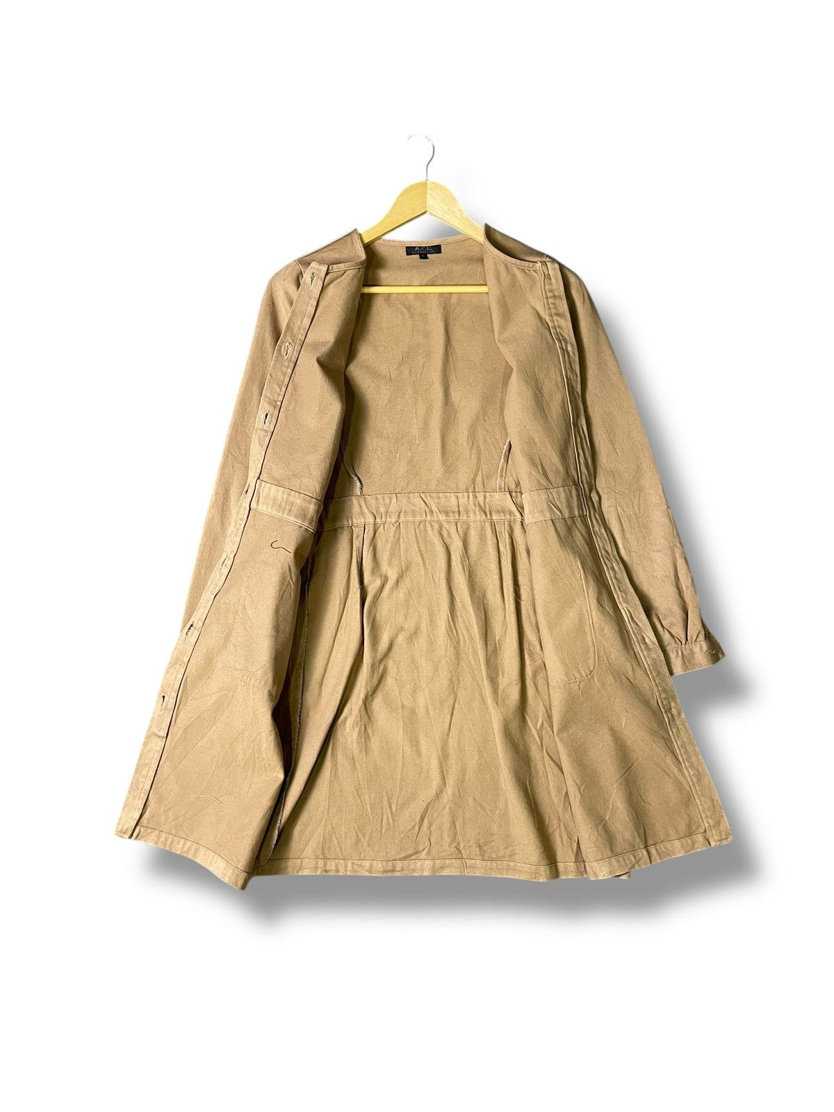 A.P.C. × Japanese Brand × Vintage A.P.C Maxi Dress Button Ups (32) Size S / US 4 / IT 40 - 3 Thumbnail