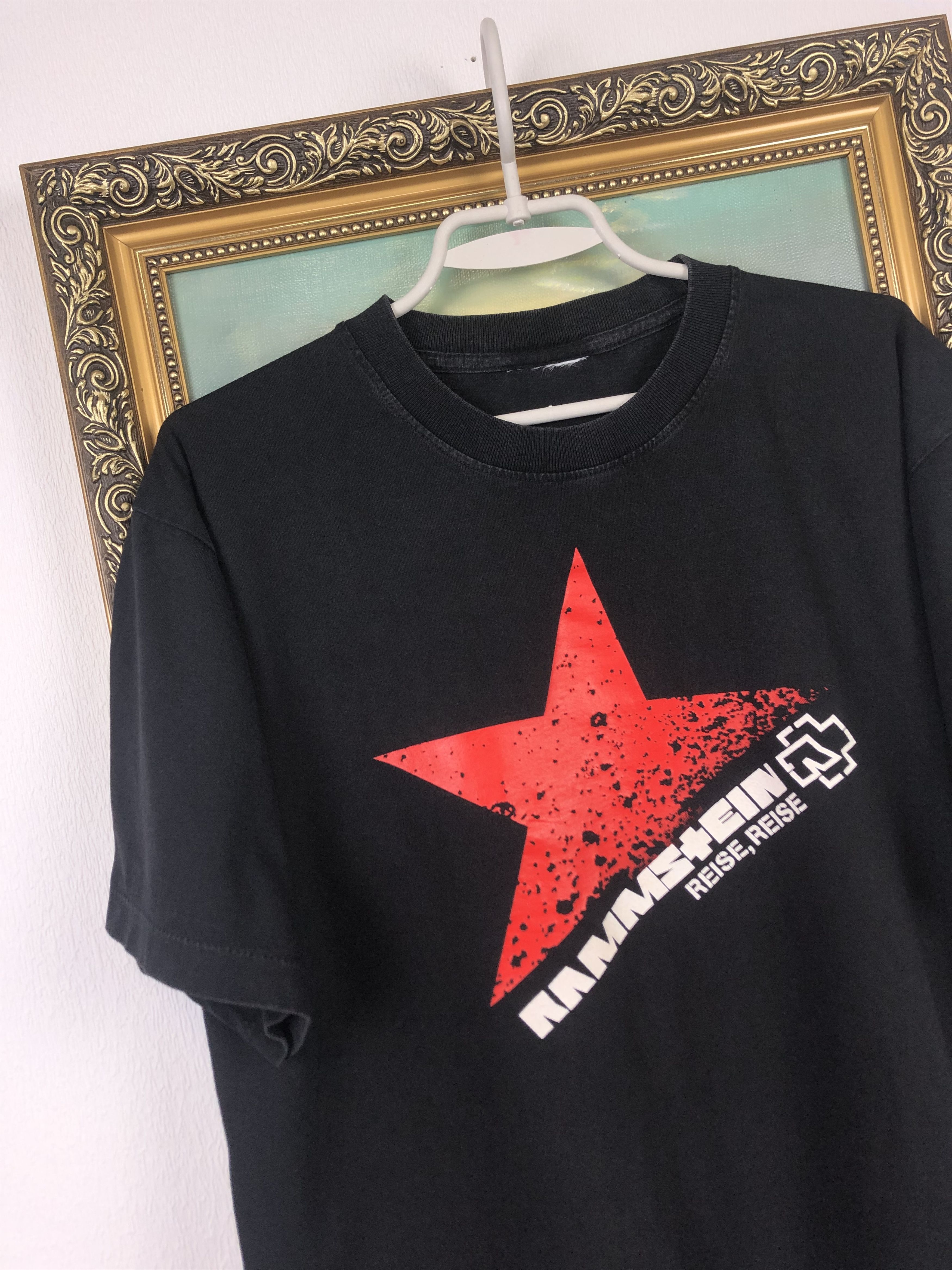 Band Tees Vintage Rammstein Reise Reise Band Tee Shirt Rare Size US M / EU 48-50 / 2 - 3 Thumbnail