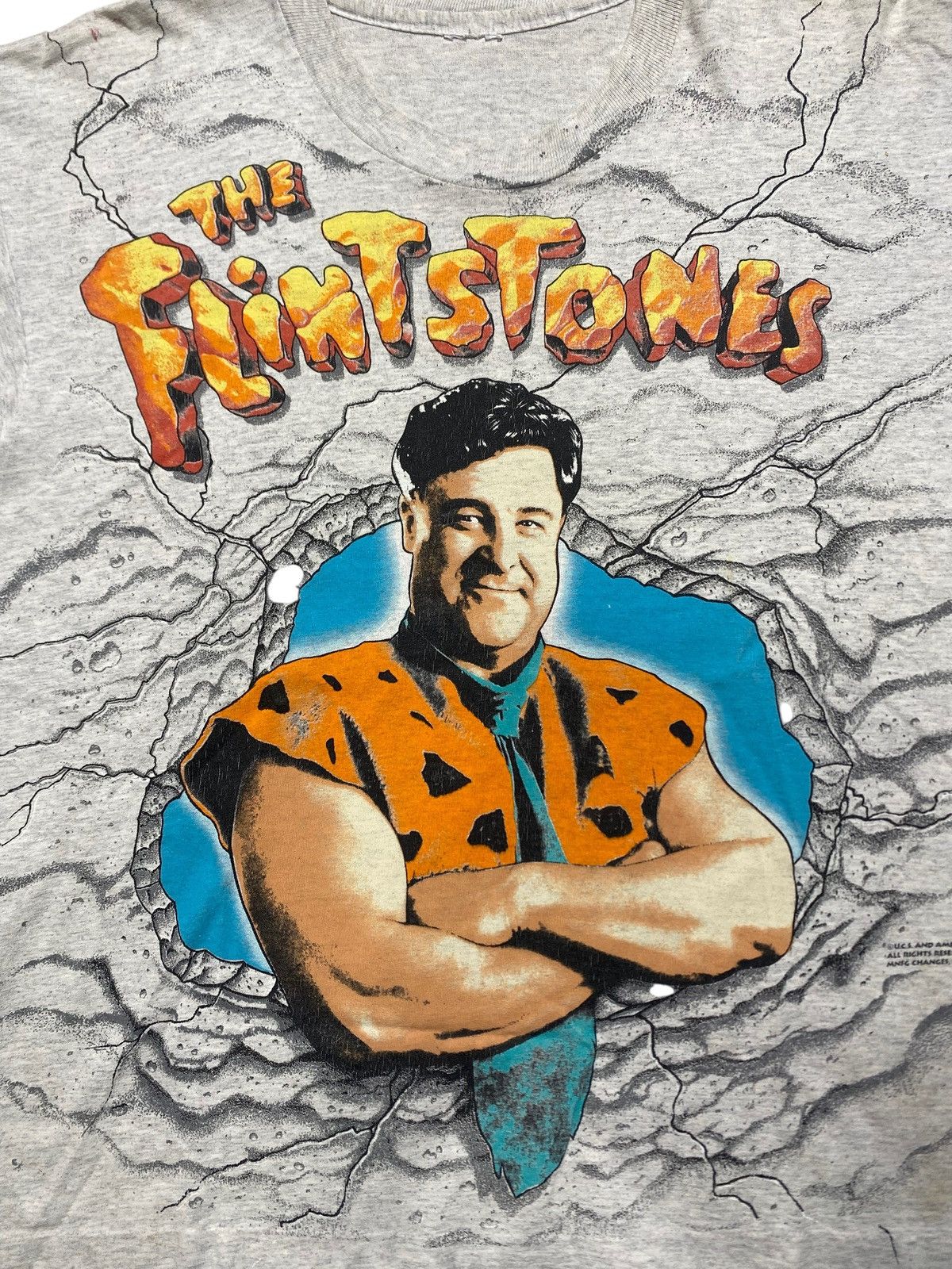 Vintage VINTAGE TSHIRT THE FLINTSTONES MOVIE PROMO Size US L / EU 52-54 / 3 - 7 Thumbnail