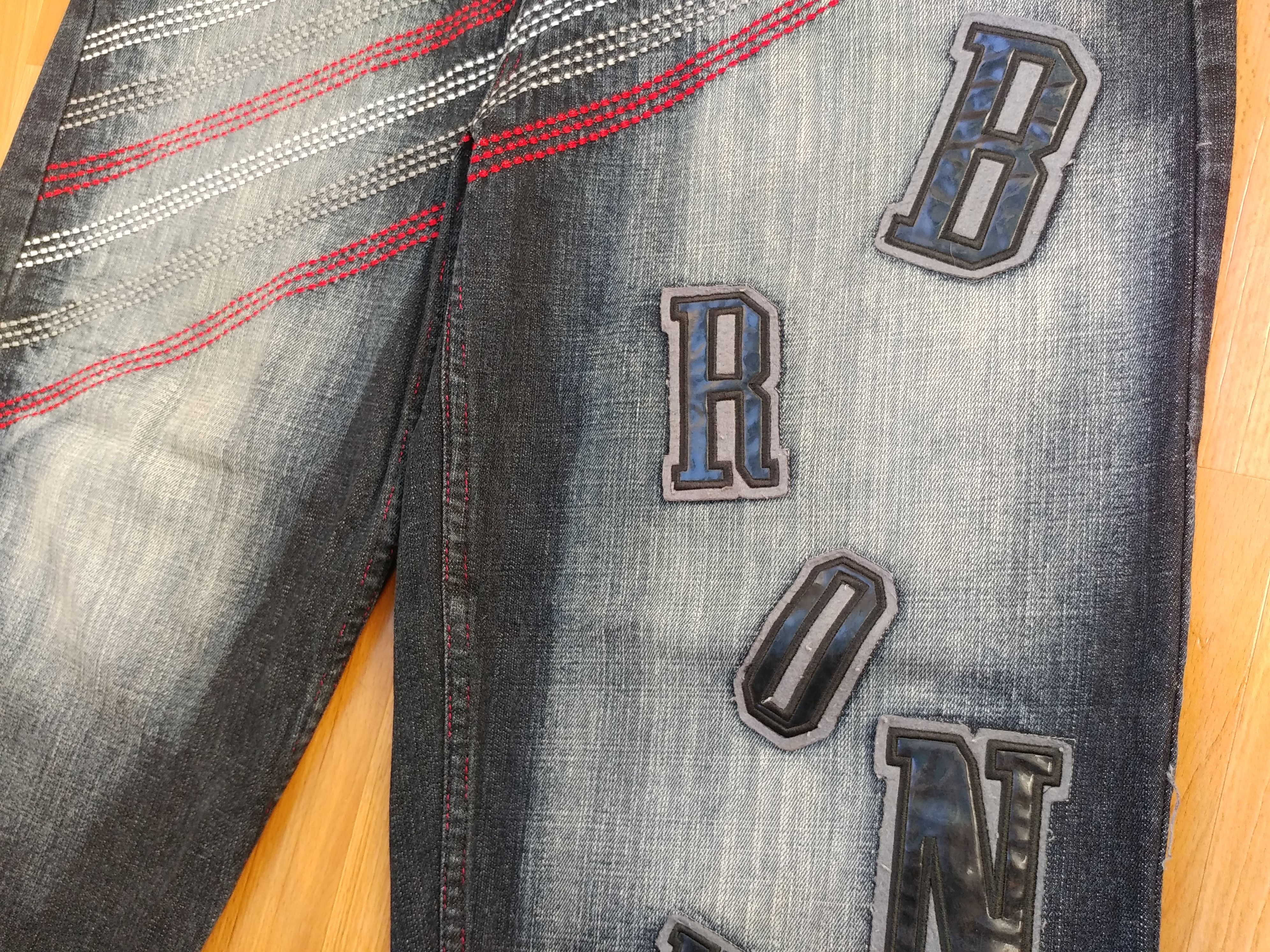 Other Bronxxx jeans, vintage, 90s hip hop, baggy Bronx NYC 34 Size US 34 / EU 50 - 7 Thumbnail