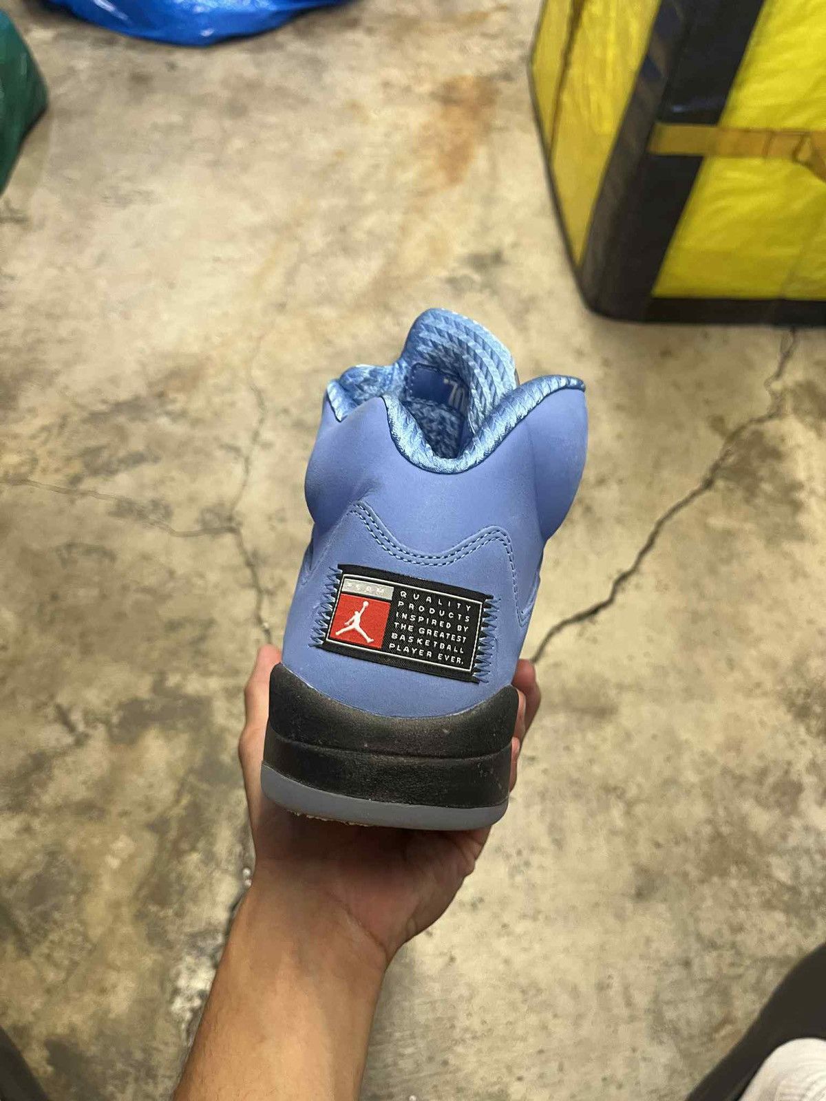Jordan Brand Jordan 5 UNC University Blue Size US 10 / EU 43 - 7 Thumbnail