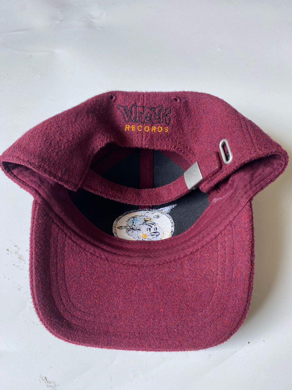 Band Tees × Rap Tees Wreck NY Record Label wool snapback Size ONE SIZE - 4 Thumbnail