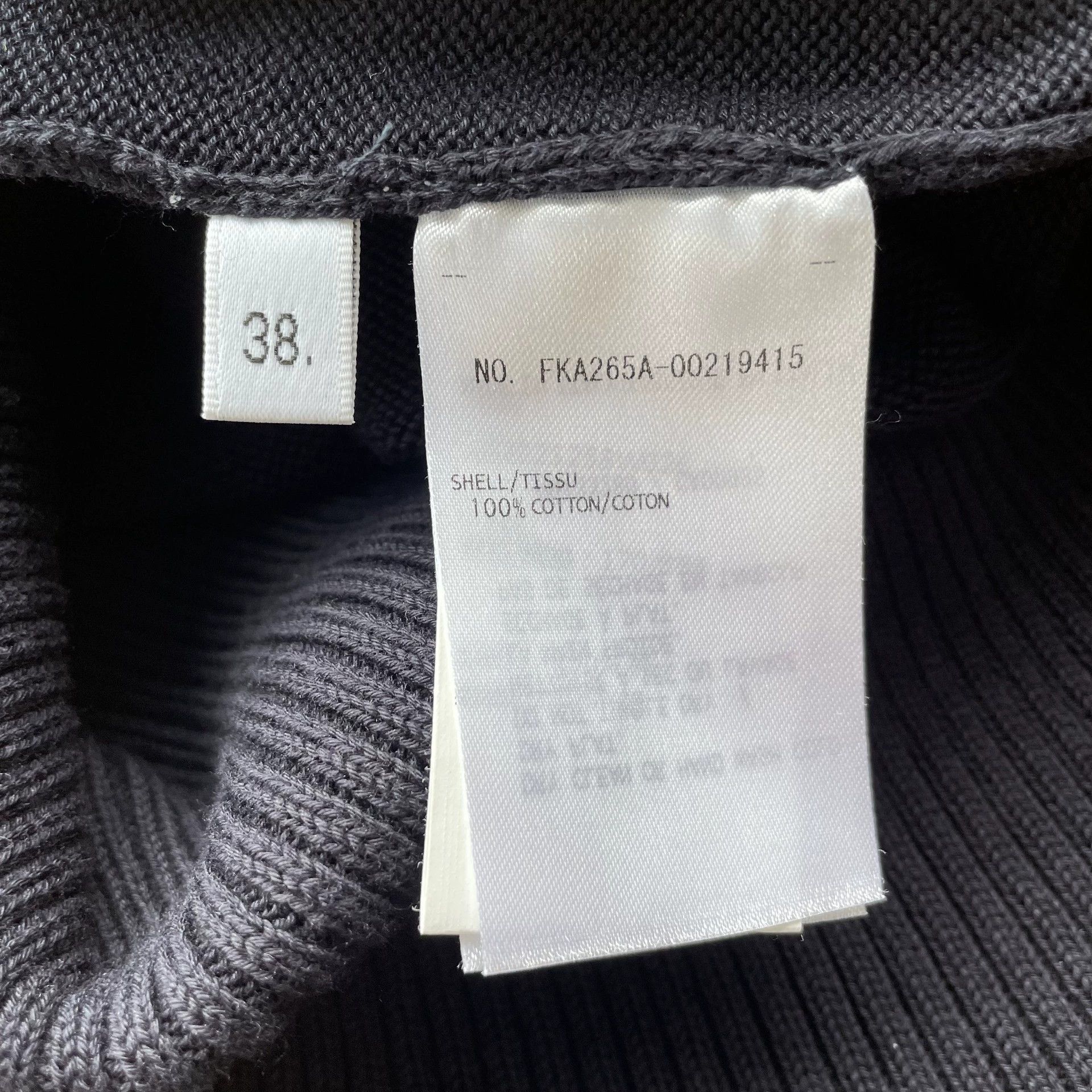 Thom Browne Thom Browne Navy Blue Knit SS Sweater 0 Unused Size XS / US 0-2 / IT 36-38 - 5 Thumbnail