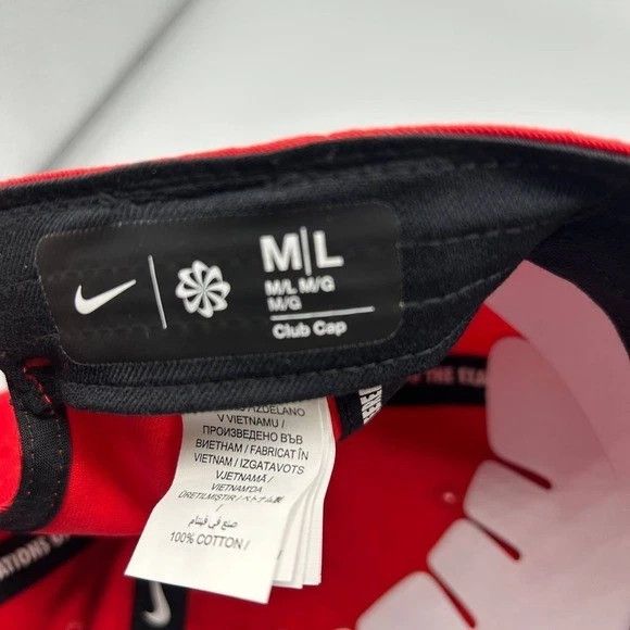 Nike Georgia Bulldogs x Nike Club Hat Men M-L Strap Back Cotton Size ONE SIZE - 4 Thumbnail