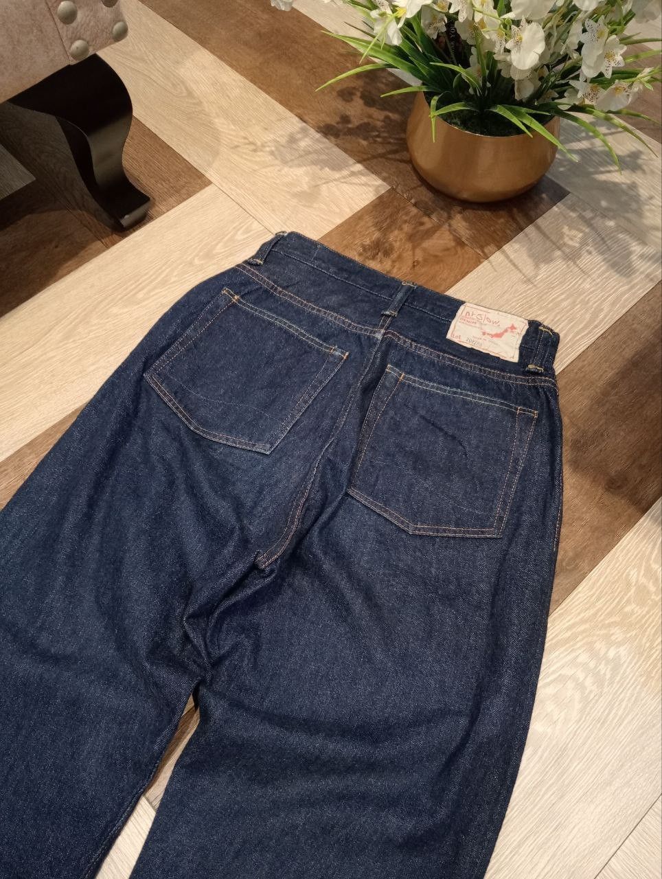 Beams Plus × Orslow ORSLOW JAPAN x BEAMS LOT 701ZBB INDIGO DENIM SELVEDGE PANTS Size US 27 - 12 Thumbnail