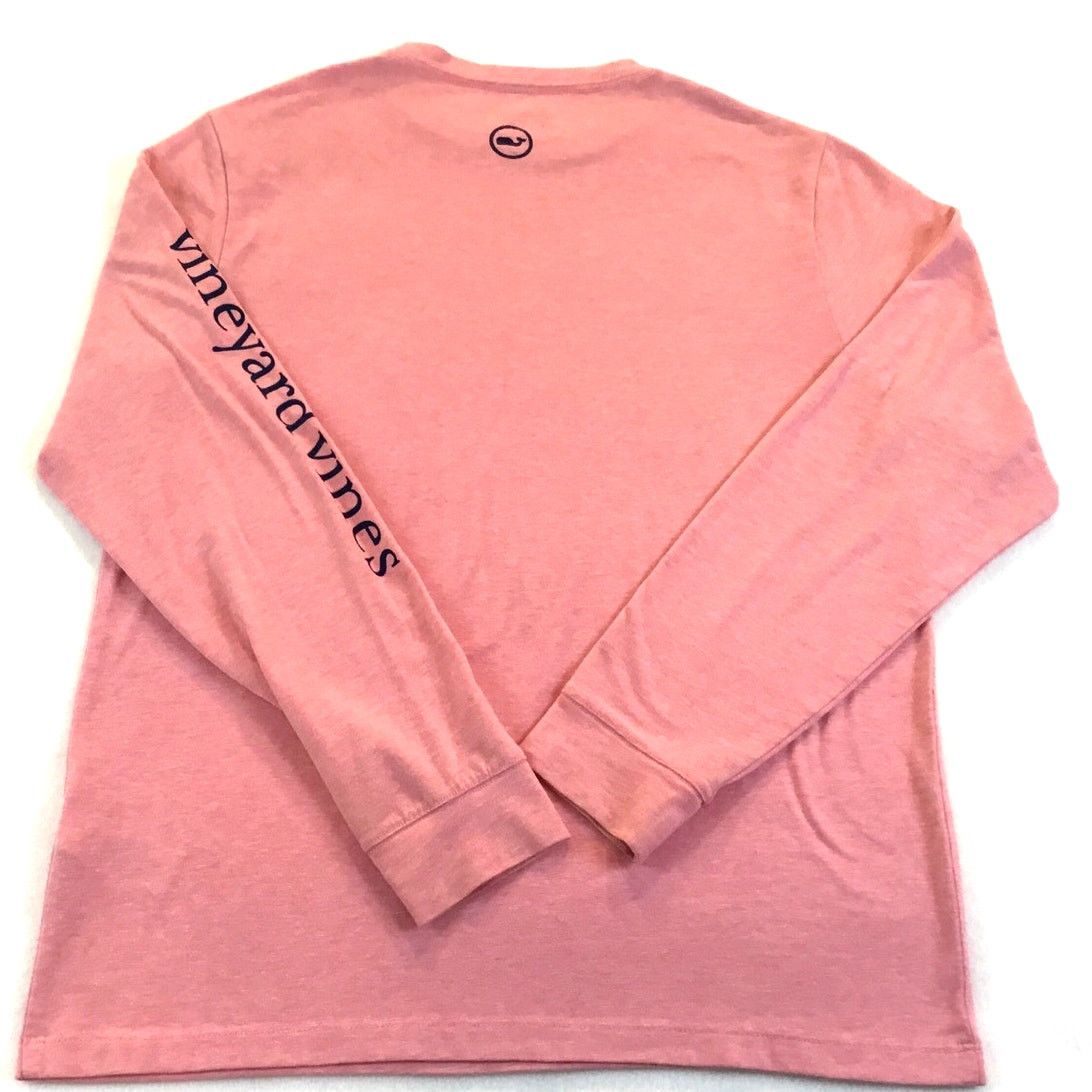 Vineyard Vines Vineyard Vines Long Sleeve T-Shirt Pink Logo Front Sleeve L Size L / US 10 / IT 46 - 5 Thumbnail