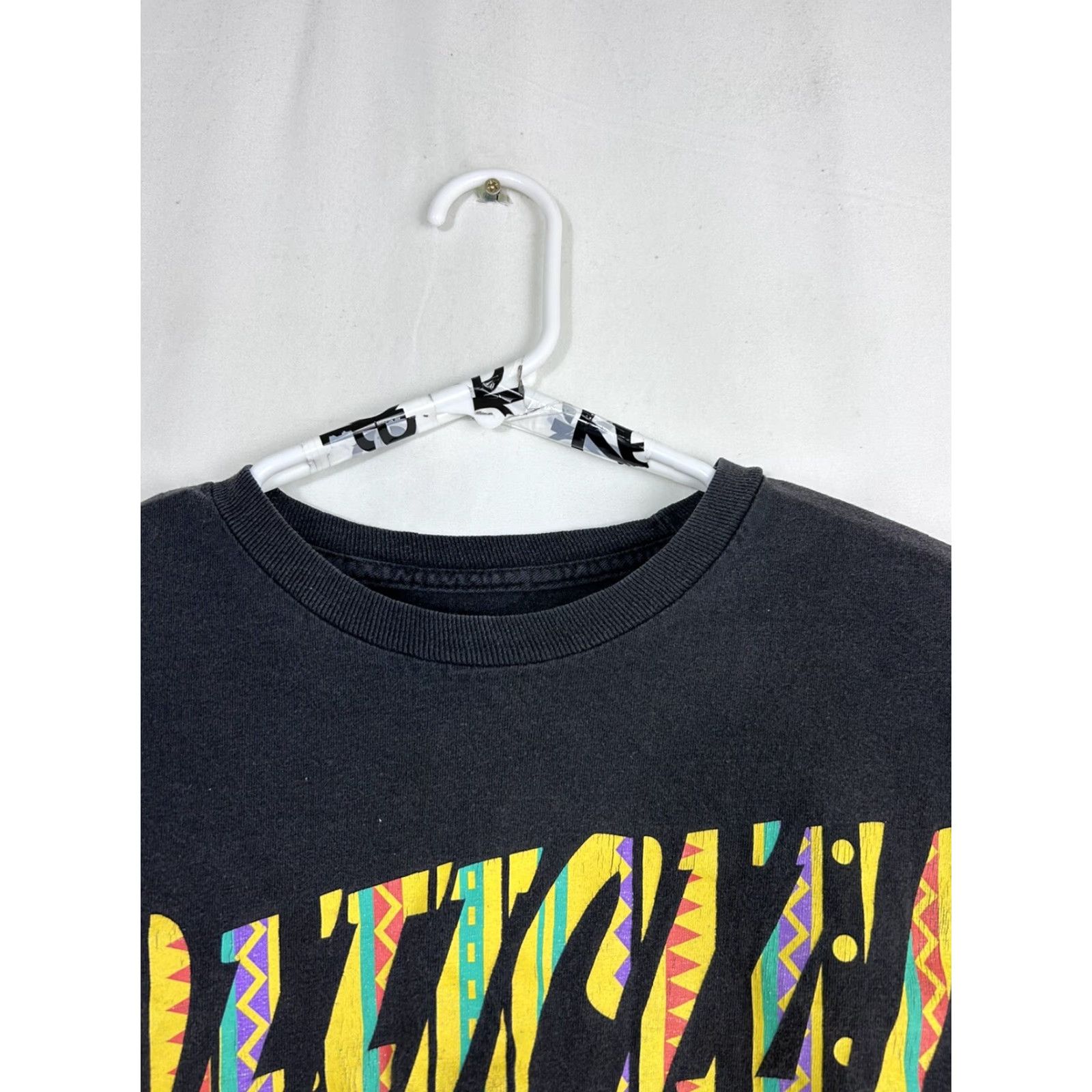 J Brand VINTAGE Official Brand Mens Large Black Spellout Graphic Y2K Style T-Shirt Size US L / EU 52-54 / 3 - 3 Thumbnail
