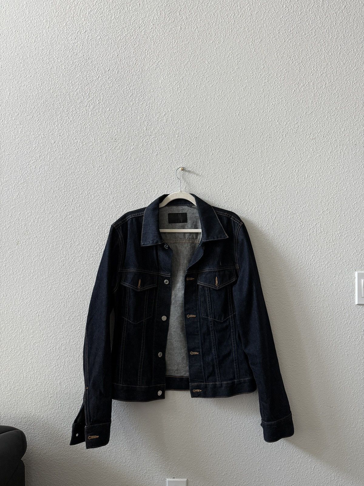Helmut Lang indigo denim helmut-lang jacket Size US S / EU 44-46 / 1 - 1 Thumbnail