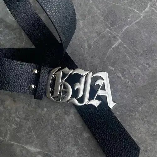 Japanese Brand × Vintage Y2K Vintage Letter Belt Unisex Size ONE SIZE - 4 Thumbnail