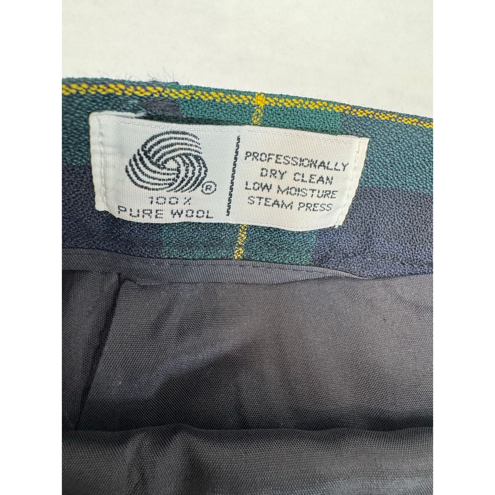 JH Collectibles Vintage J. H. Collectibles Skirt Plaid Wool Classic Tartan 6 Size 28" / US 6 / IT 42 - 5 Thumbnail