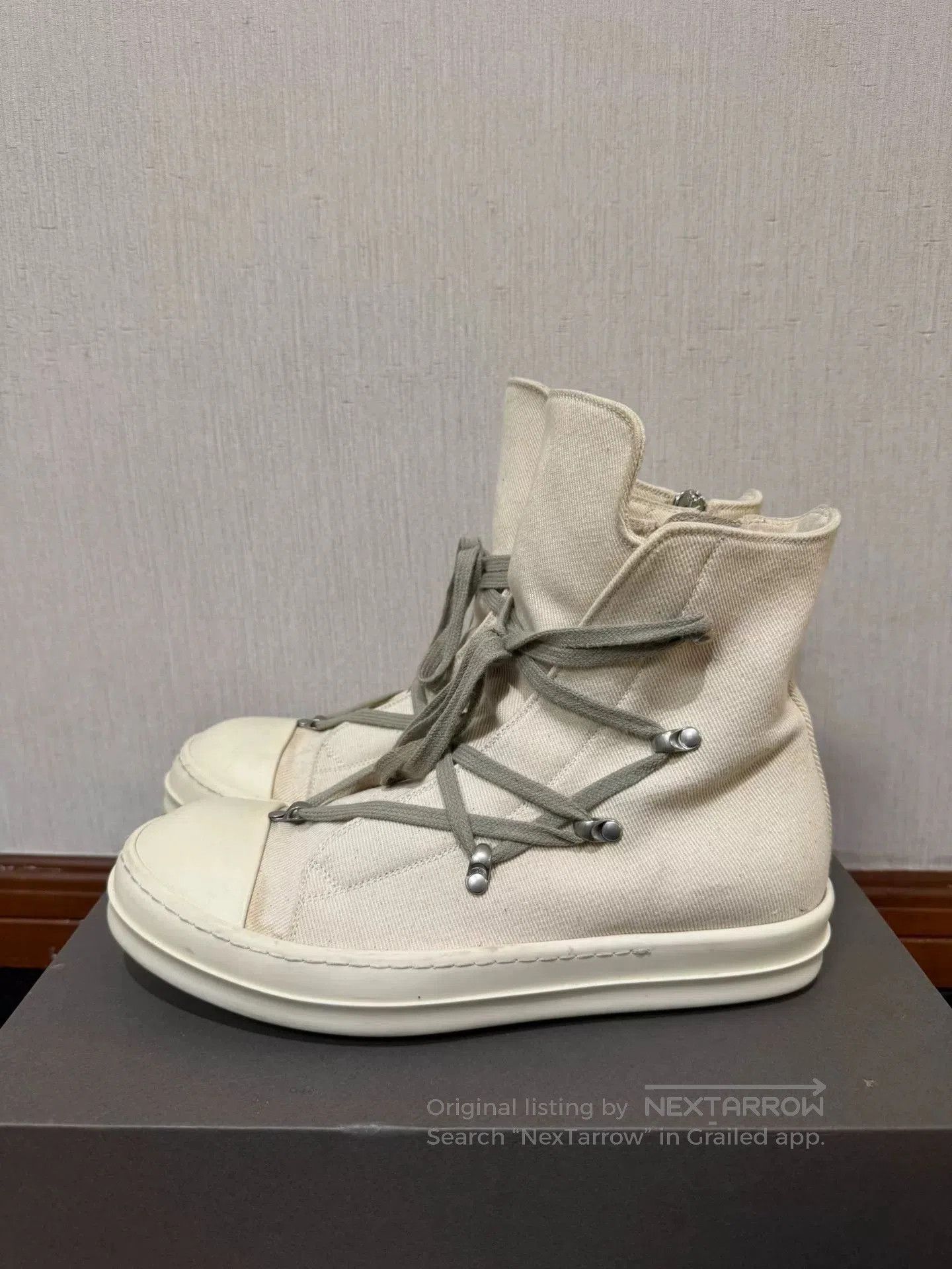 Rick Owens rick owens white star lace. Size US 9 / EU 42 - 2 Thumbnail