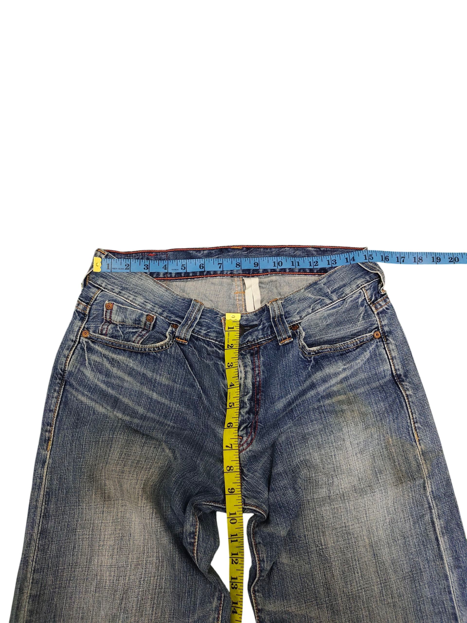 Kapital Vintage Y2k Levis Clawmark Distress Faded Denim Jeans Size US 30 / EU 46 - 15 Thumbnail