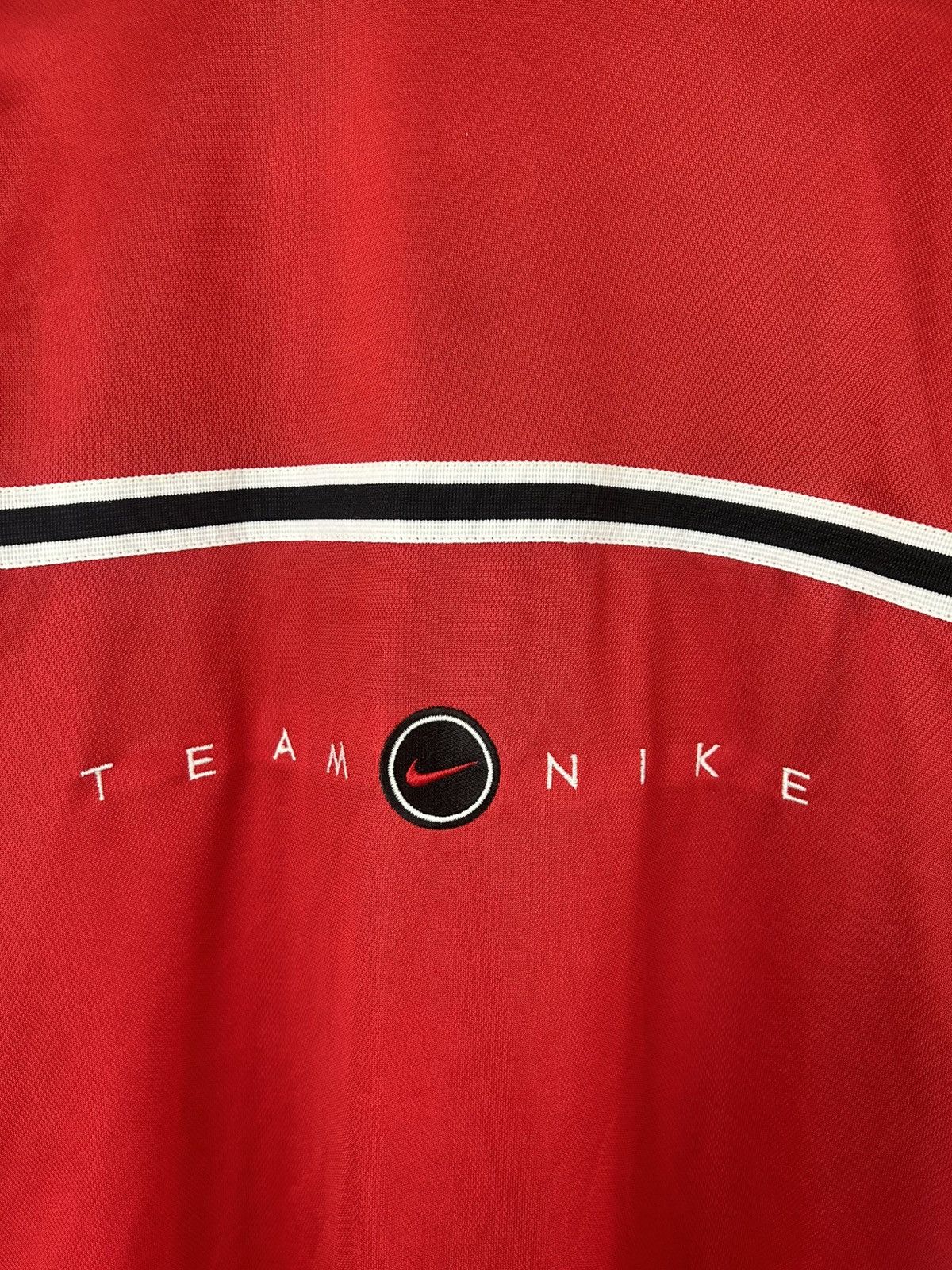 Nike Vintage Nike Jersey Striped Polo Y2K Stretch Performance Size US M / EU 48-50 / 2 - 8 Thumbnail