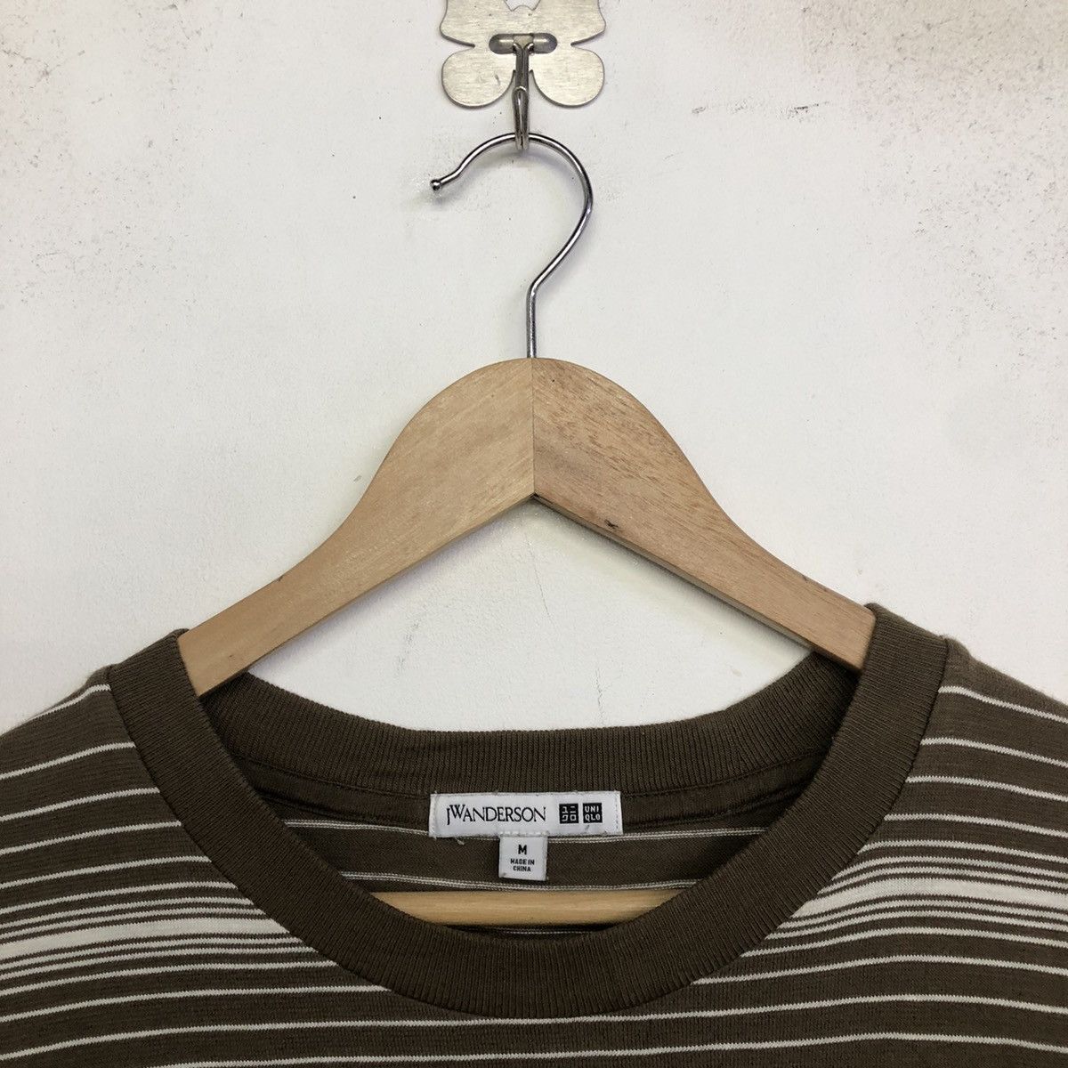 JW Anderson × Japanese Brand × Uniqlo Jwanderson X Uniqlo Stripe Pocket Oversize Tshirt Size US M / EU 48-50 / 2 - 3 Thumbnail
