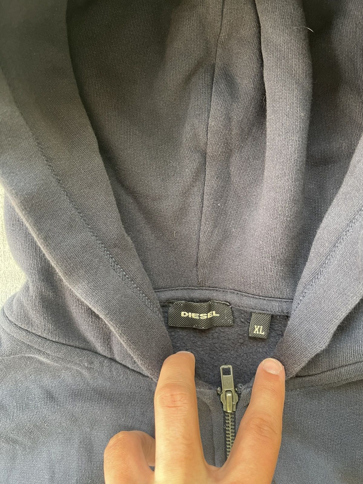Diesel DIESEL ZIP UP HOODIE Size US XL / EU 56 / 4 - 3 Thumbnail