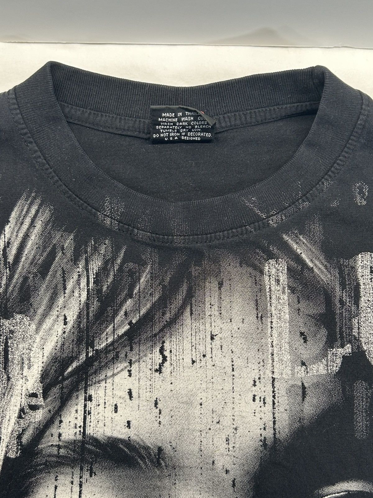 Band Tees Vintage John Lennon Graphic Tee — Grunge Distressed Style Size US M / EU 48-50 / 2 - 3 Thumbnail