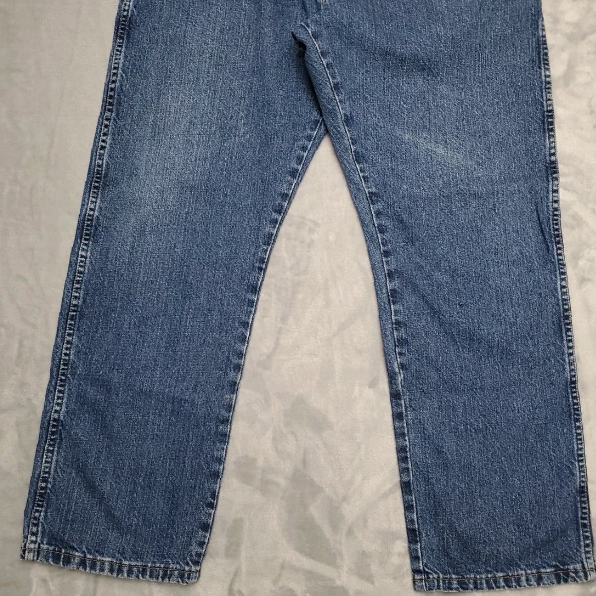 Wrangler Wrangler Jeans Mens 38x30 Blue Denim George Strait Western Cowboy Ranch Pants Size US 38 / EU 54 - 2 Thumbnail