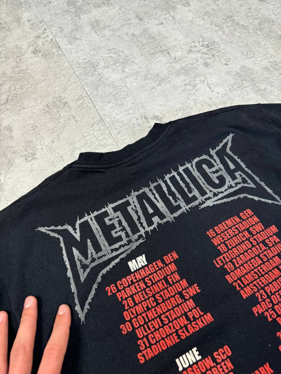 Band Tees Vintage Metallica St - Anger 2004 Tour Band T-shirt Size M Size US M / EU 48-50 / 2 - 9 Thumbnail