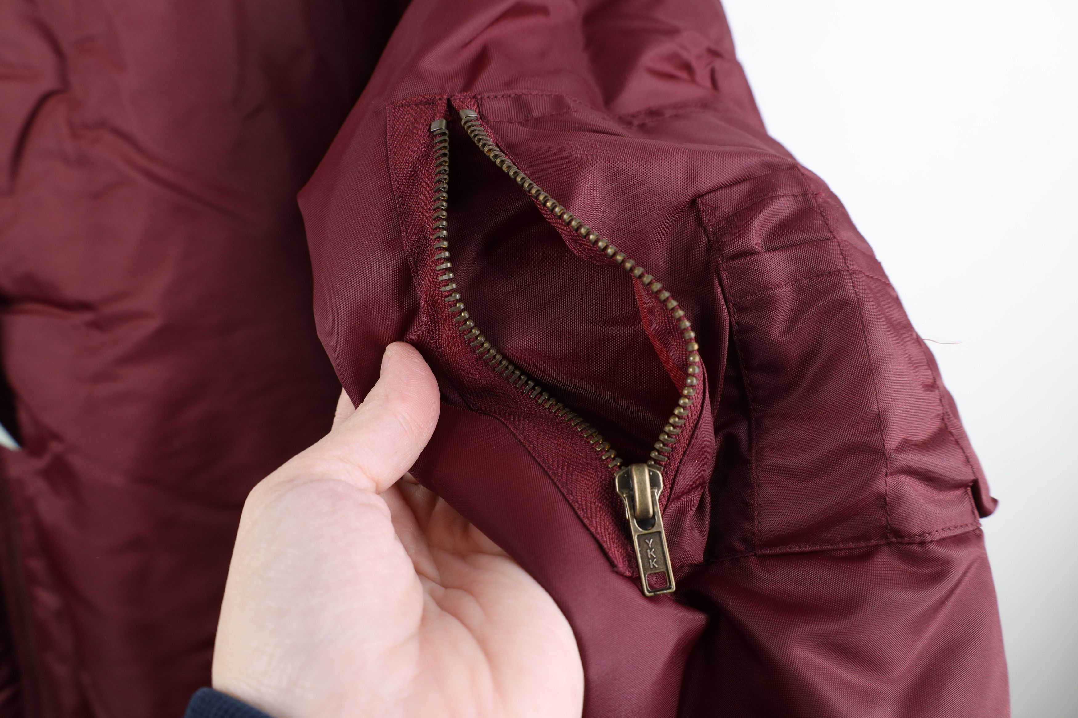 Vintage Deadstock Vintage 90s Streetwear Reversible Bomber Jacket Size US L / EU 52-54 / 3 - 8 Thumbnail