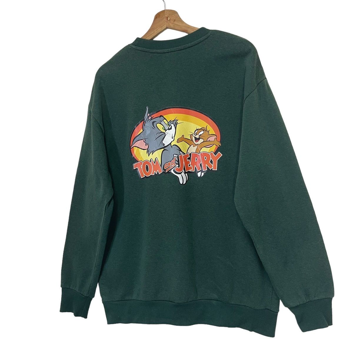 Cartoon Network Tom and Jerry Big Logo Printed Crewneck Sweatshirt Size M Size US M / EU 48-50 / 2 - 3 Thumbnail