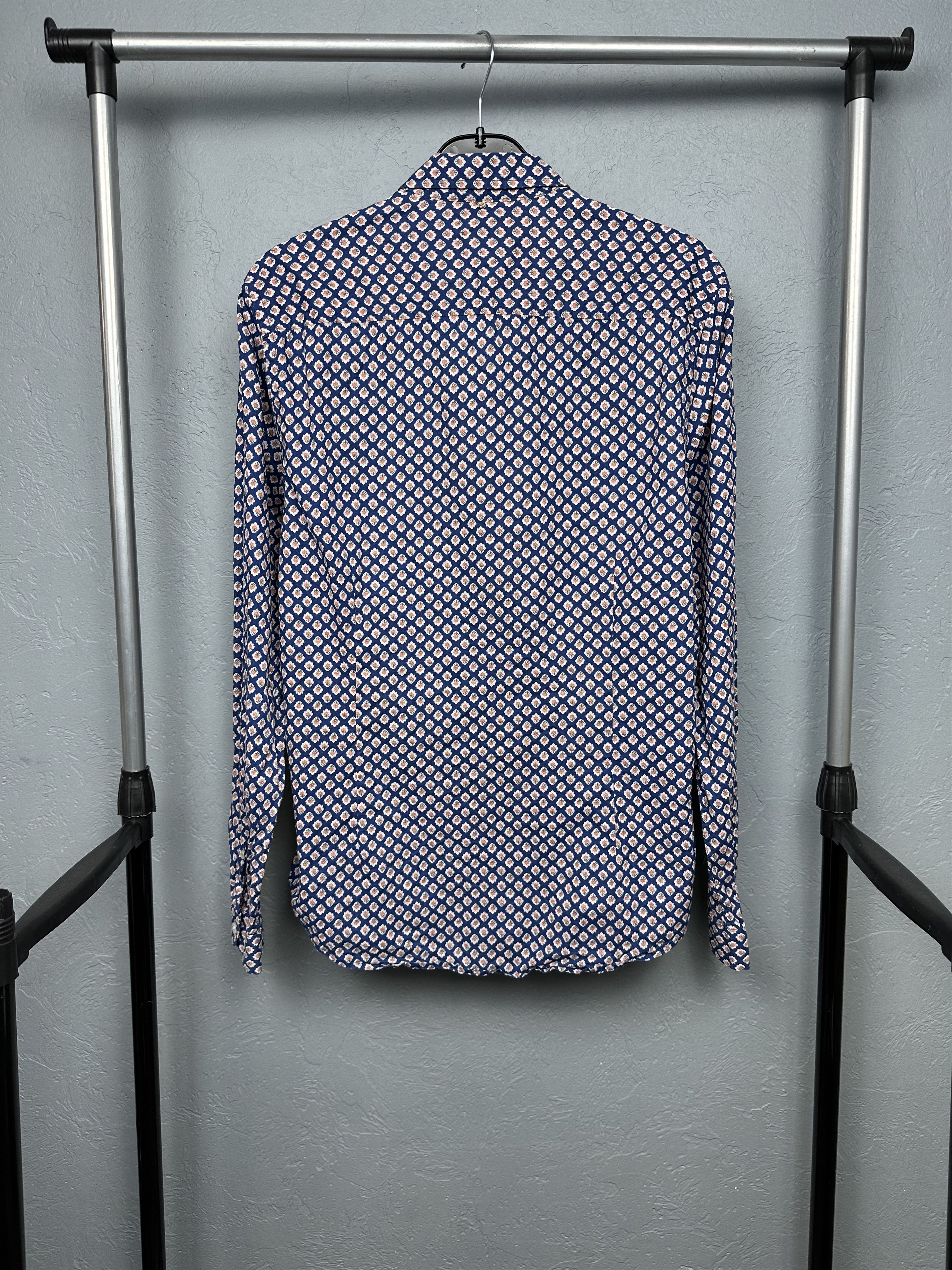 Pretty Green Pretty Green Mens Long Sleeve Shirt Size US M / EU 48-50 / 2 - 5 Thumbnail