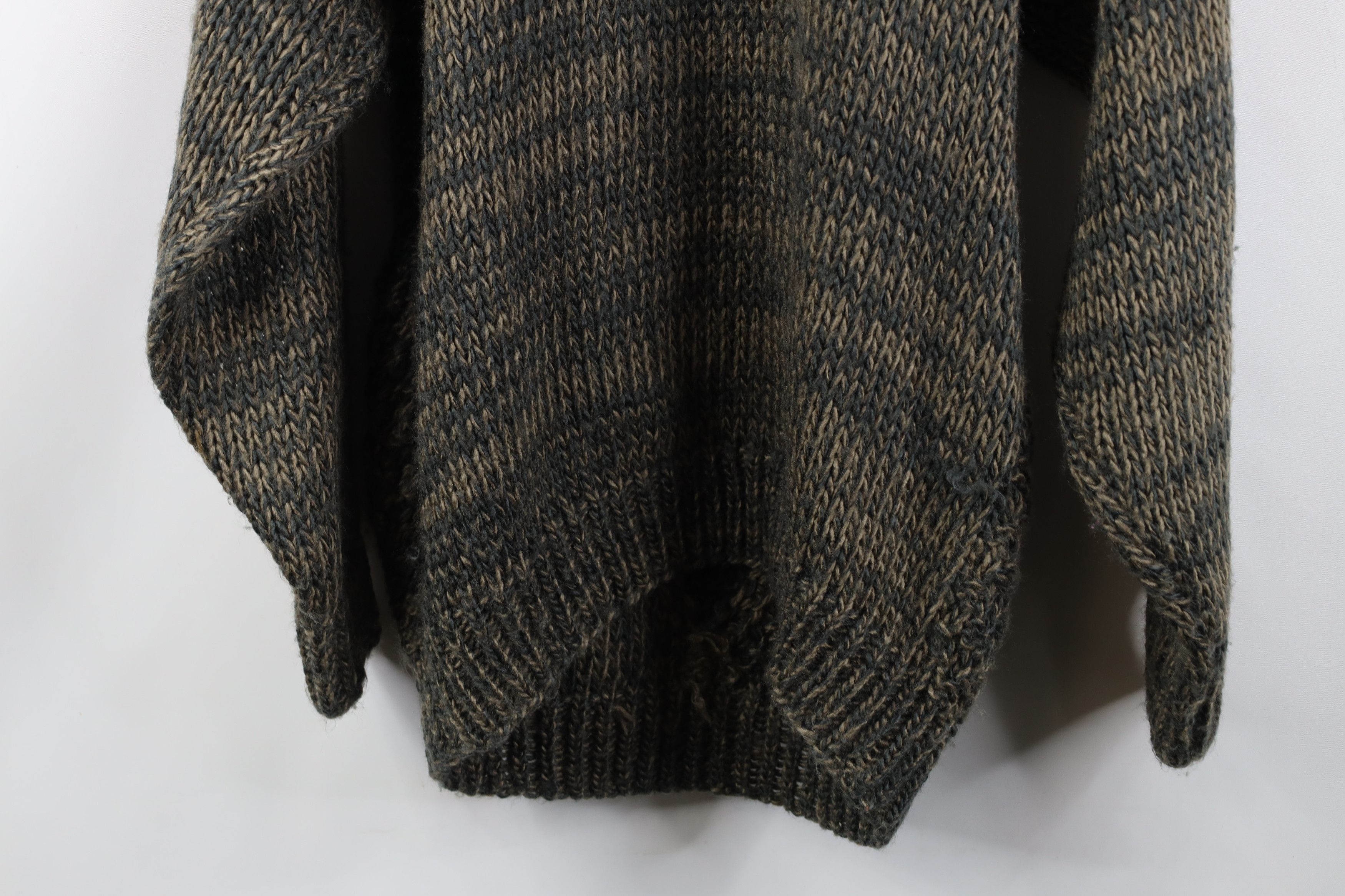 Vintage Vintage 90s Streetwear Knit Fisherman Cable Knit Sweater Size US L / EU 52-54 / 3 - 11 Thumbnail