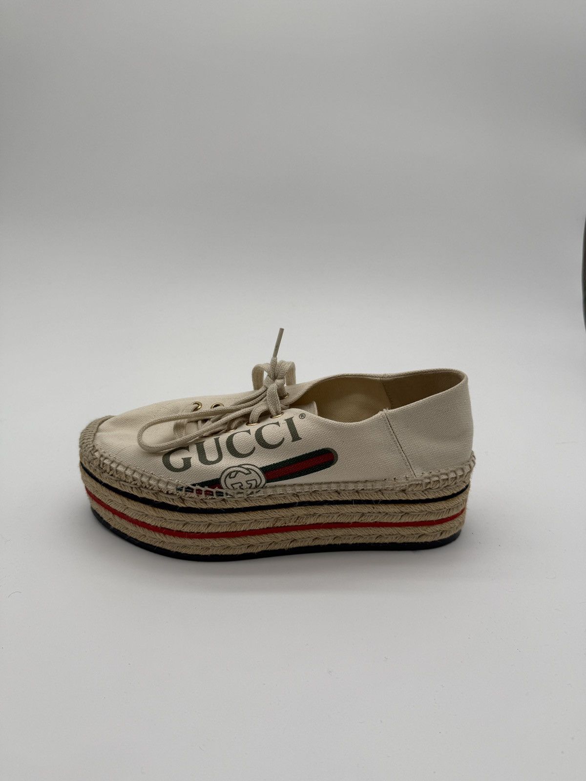 Gucci Gucci Platform Sneakers Size US 8.5 / IT 38.5 - 15 Thumbnail
