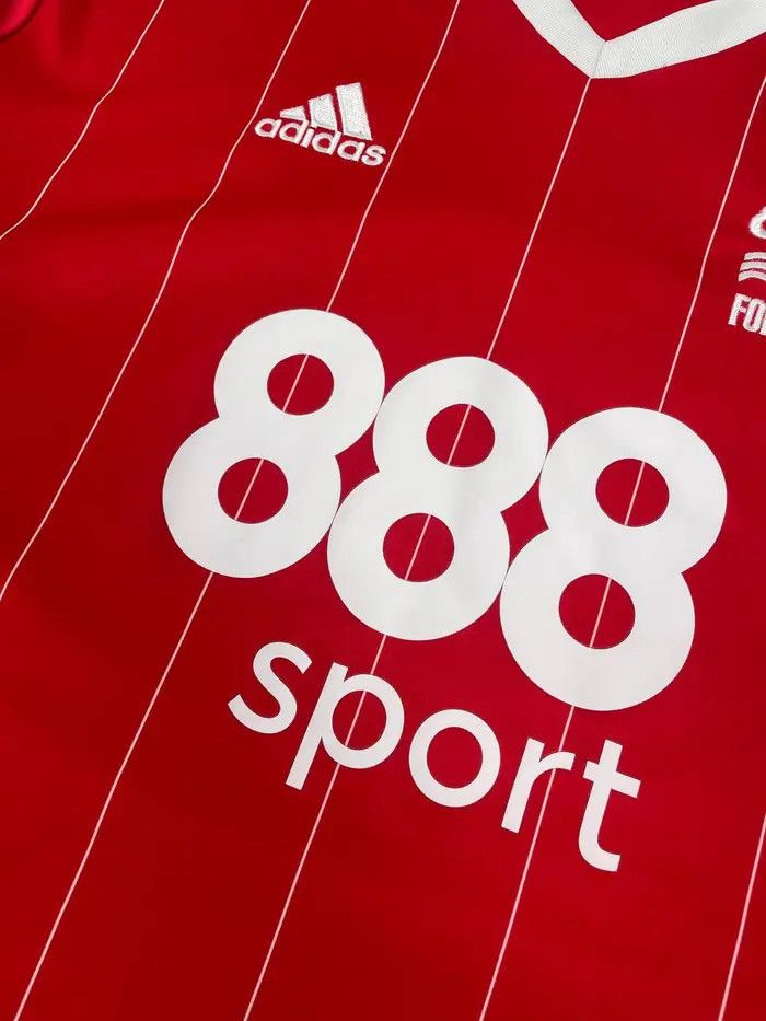 Adidas Adidas Nottingham Forest 2017 2018 Home Shirt Soccer Jersey Size US XXL / EU 58 / 5 - 4 Thumbnail