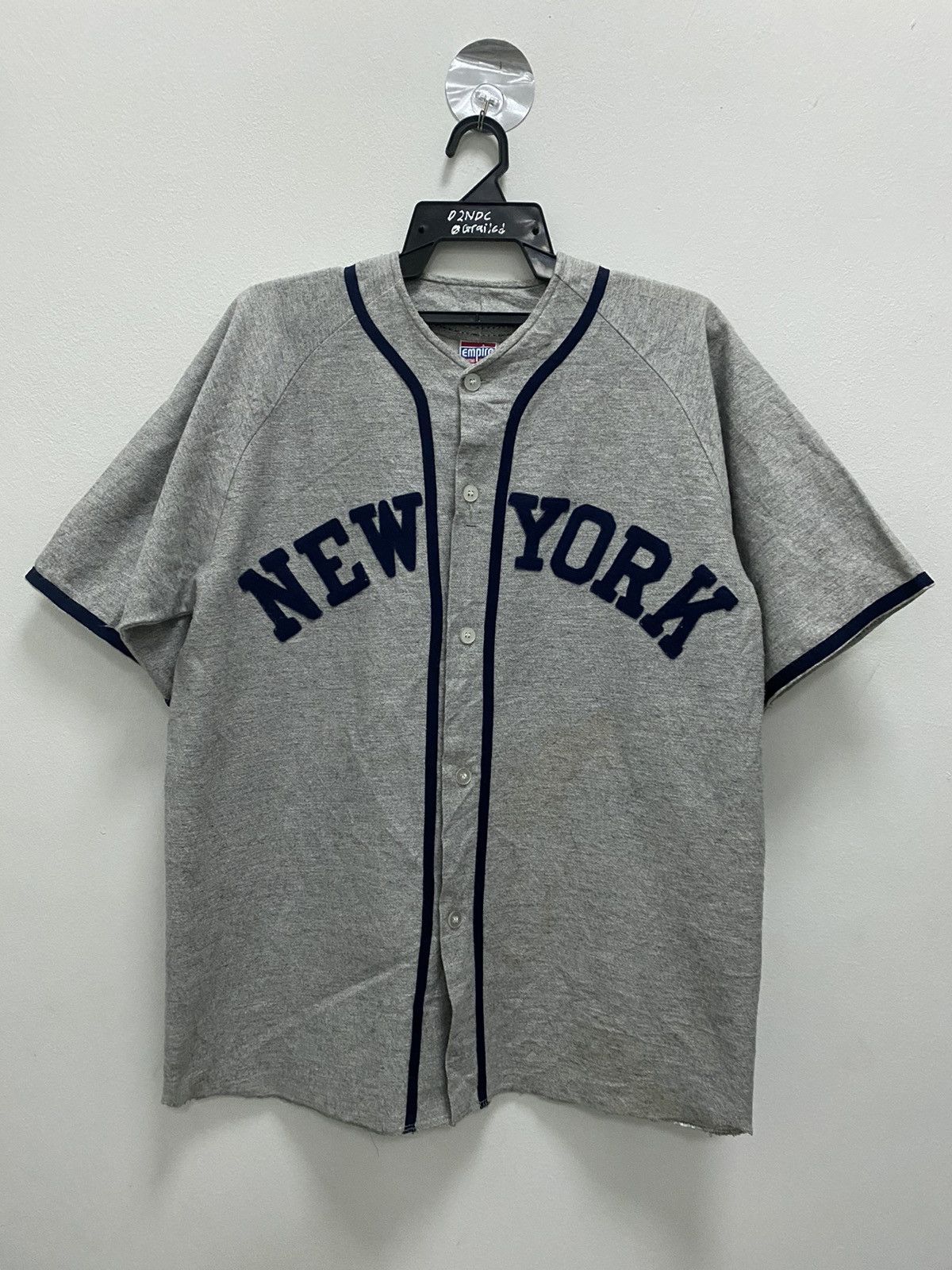 Vintage 80s New York Yankees T-shirt Medium Deadstock MLB Baseball