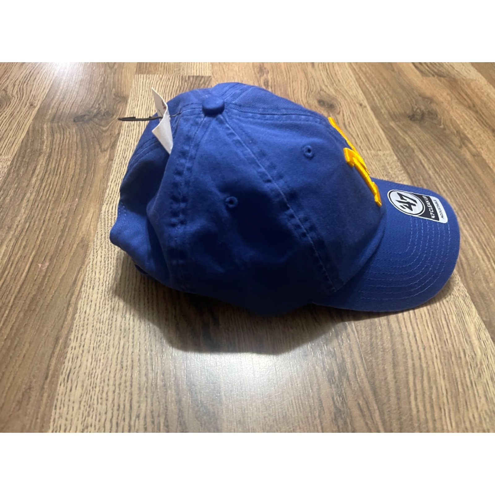 Vintage ’47 Baseball Cap Adjustable One Size Mens Blue Yellow Michigan Cooperstown Collection Cap Size ONE SIZE - 5 Thumbnail