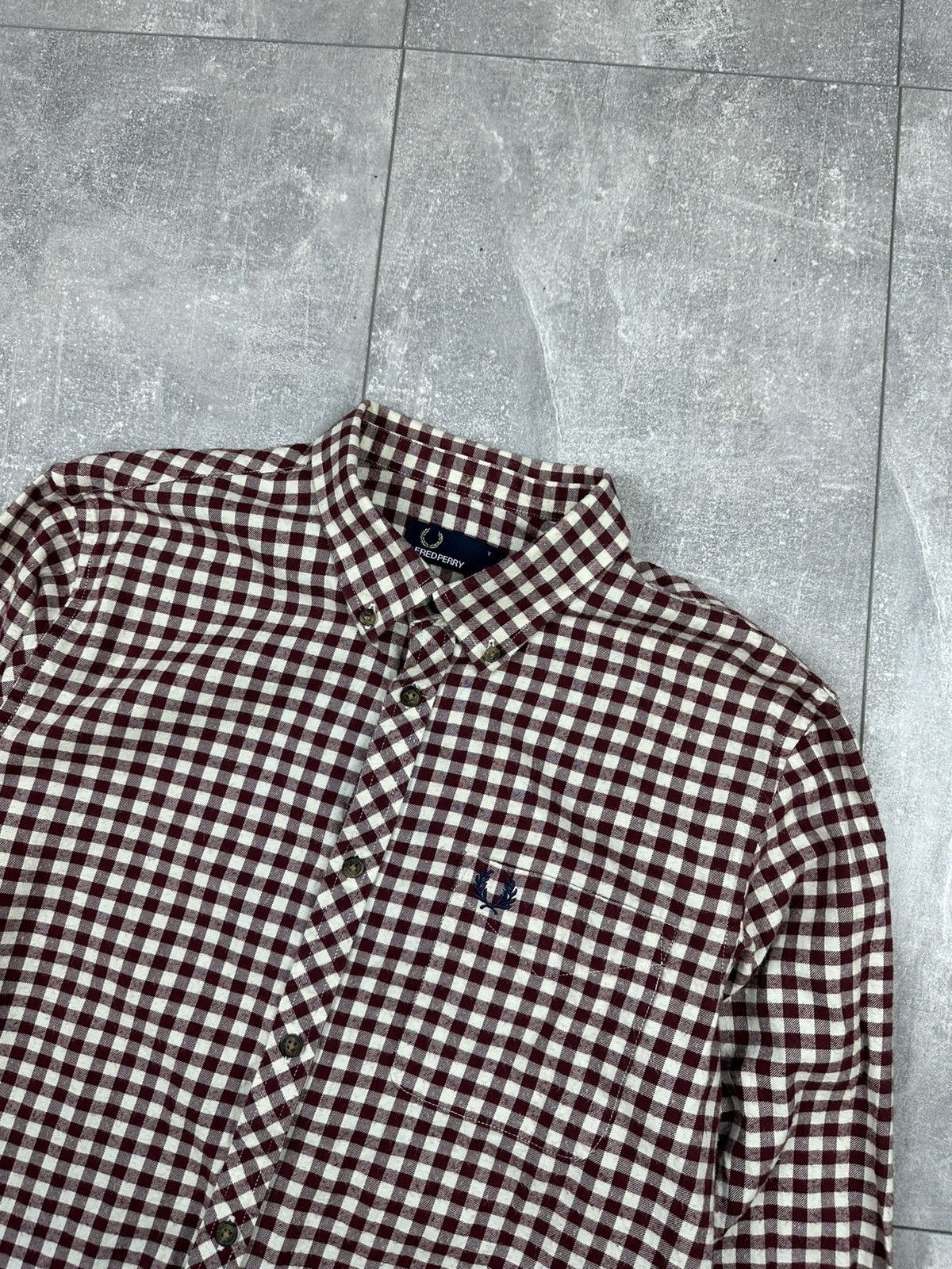 Fred Perry Fred Perry Shirts Button Up Flannel Small Logo Size US S / EU 44-46 / 1 - 3 Thumbnail