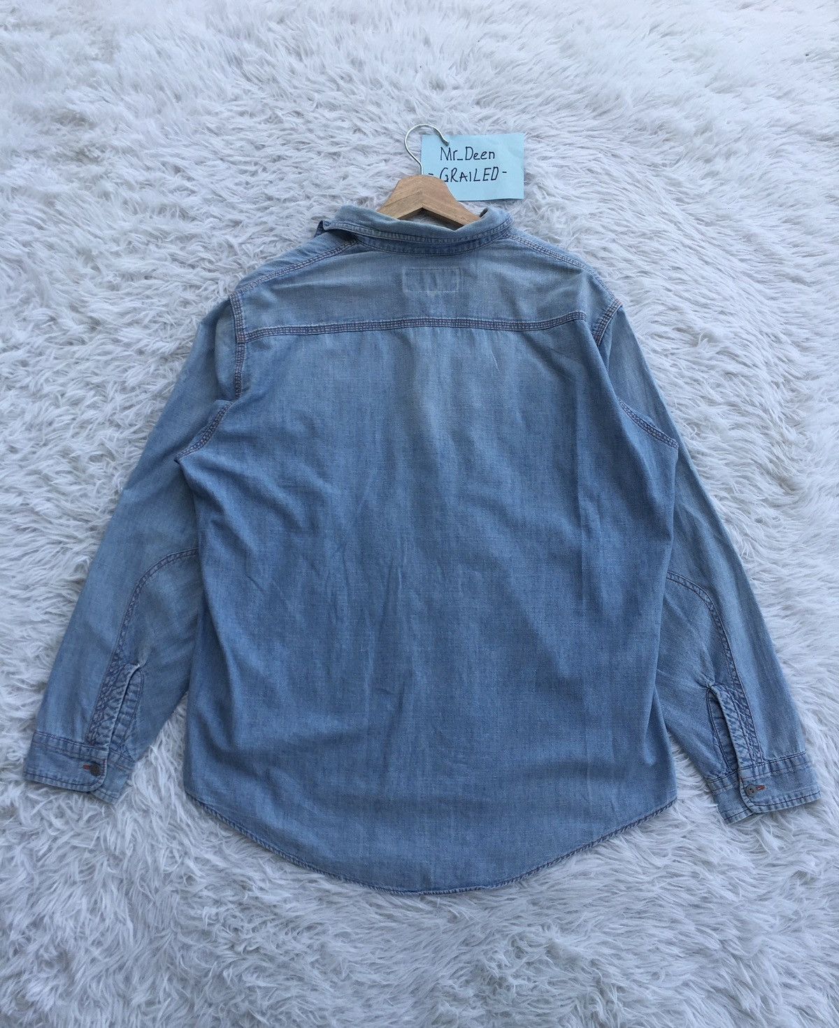 Nepenthes Rare Vintage Nepenthes Jeans Shirt Size US L / EU 52-54 / 3 - 17 Thumbnail