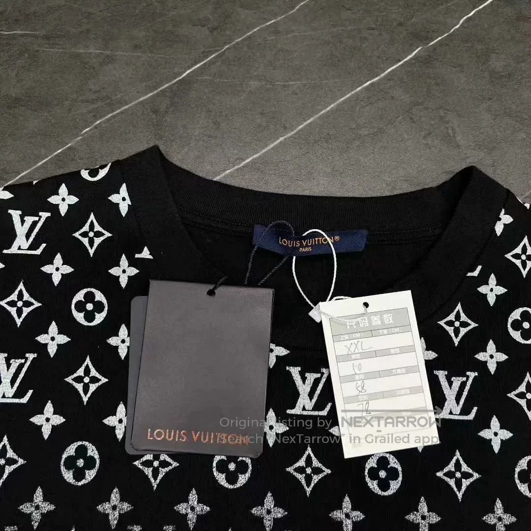Louis Vuitton louis vuitton gradient logo short sleeve shirt. Size US XXL / EU 58 / 5 - 3 Thumbnail