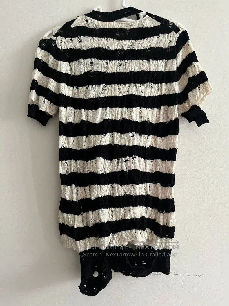 Comme des Garcons Comme des Garçons Striped Knit Short Sleeve - dmc. Size US S / EU 44-46 / 1 - 3 Thumbnail