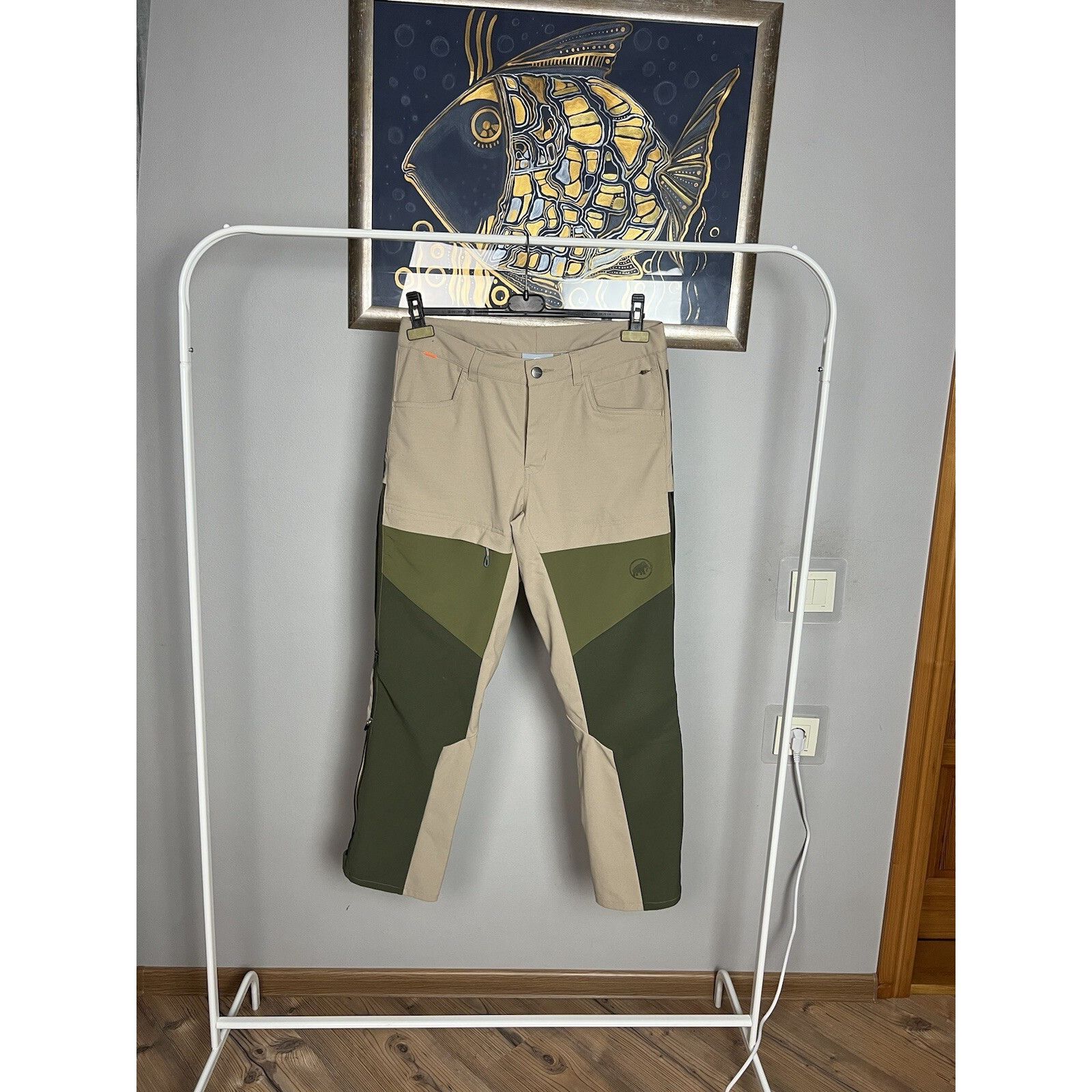 Mammut Mammut Green Beige Stretchy Cargo Hiking Pants Size EU 46 (3 Size US 30 / EU 46 - 4 Thumbnail