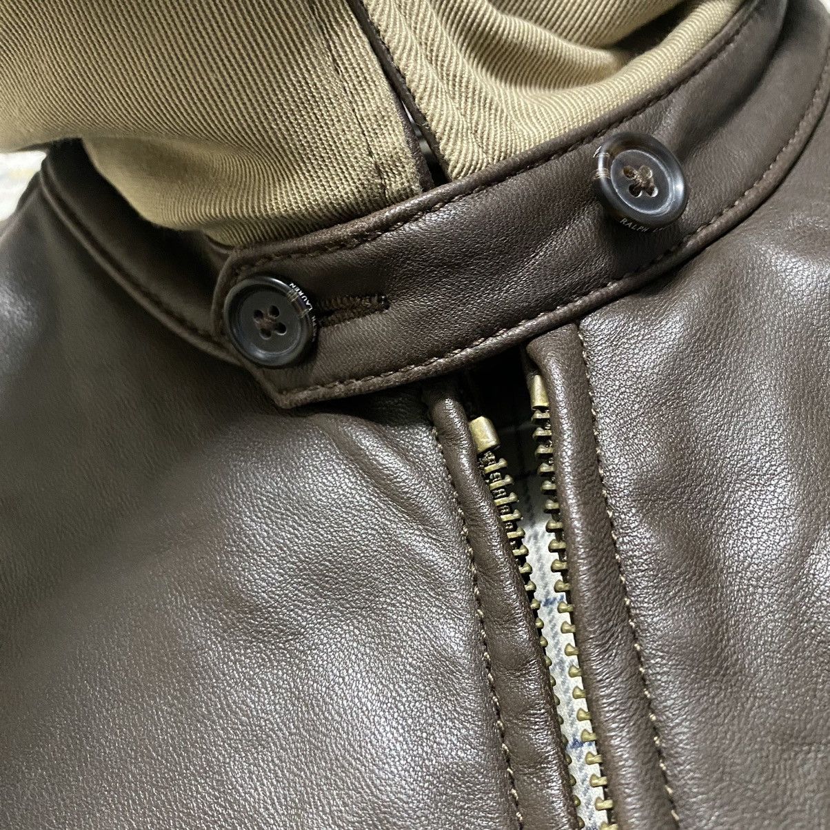 Polo Ralph Lauren Vintage Polo Ralph Lauren Leather Jacket Small Poney Size US S / EU 44-46 / 1 - 14 Thumbnail