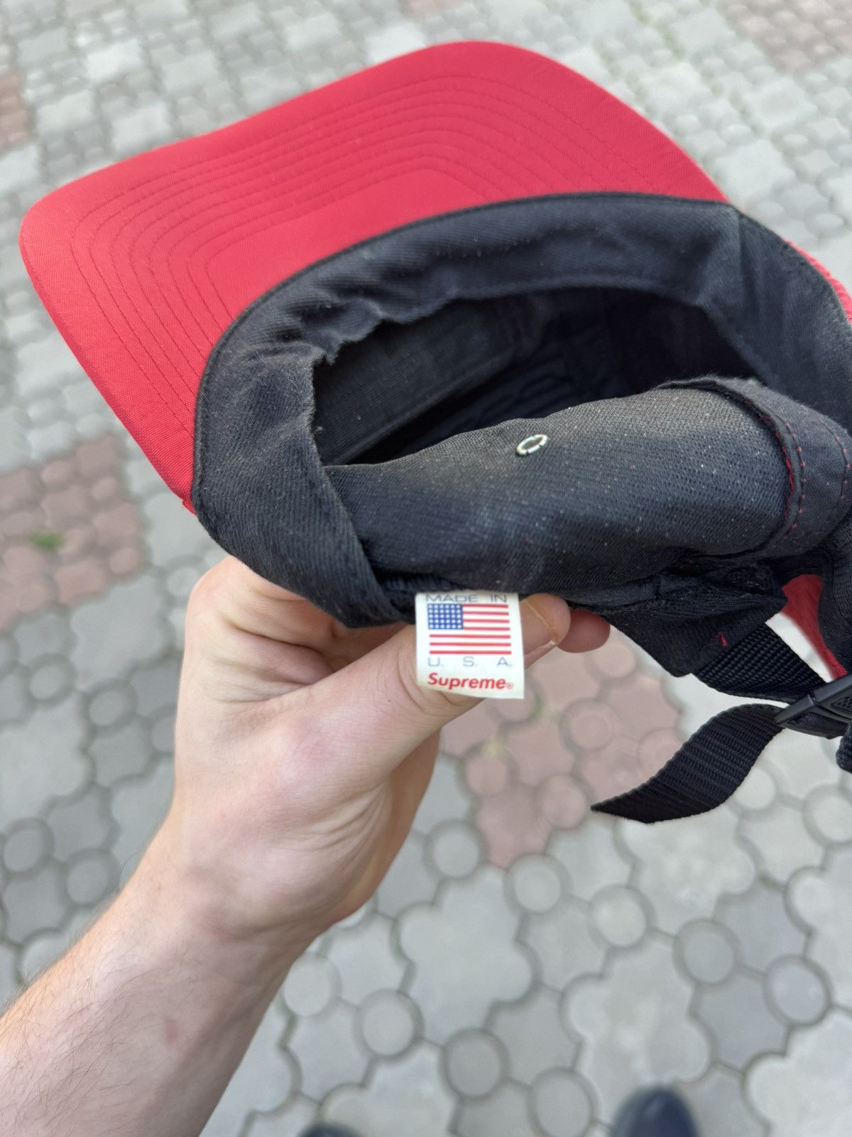 Supreme Supreme Box Logo Nylon 5 Panel Cap Streetwear Size ONE SIZE - 4 Thumbnail